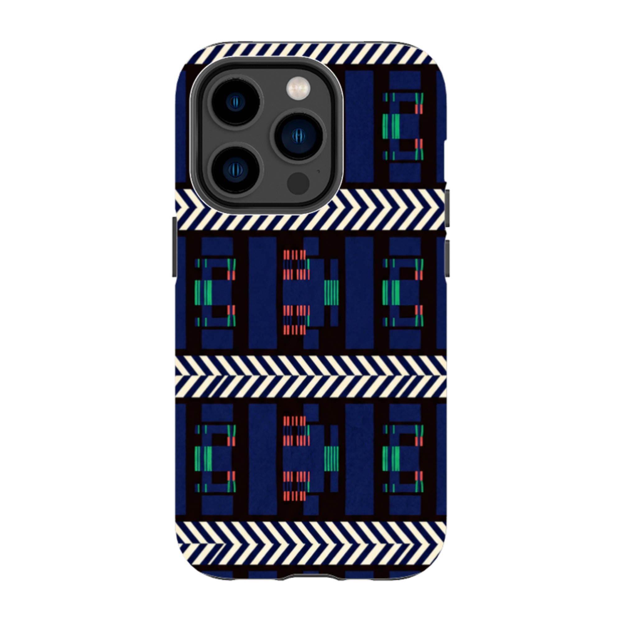 Midnight Aso-Oke by Ada Okoye - iPhone Tough Case