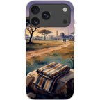Aso-Oke Accent in the Landscape by Tobi Akinyemi — iPhone 17 Pro Max iPhone Bio-degradable Case — Finnaij