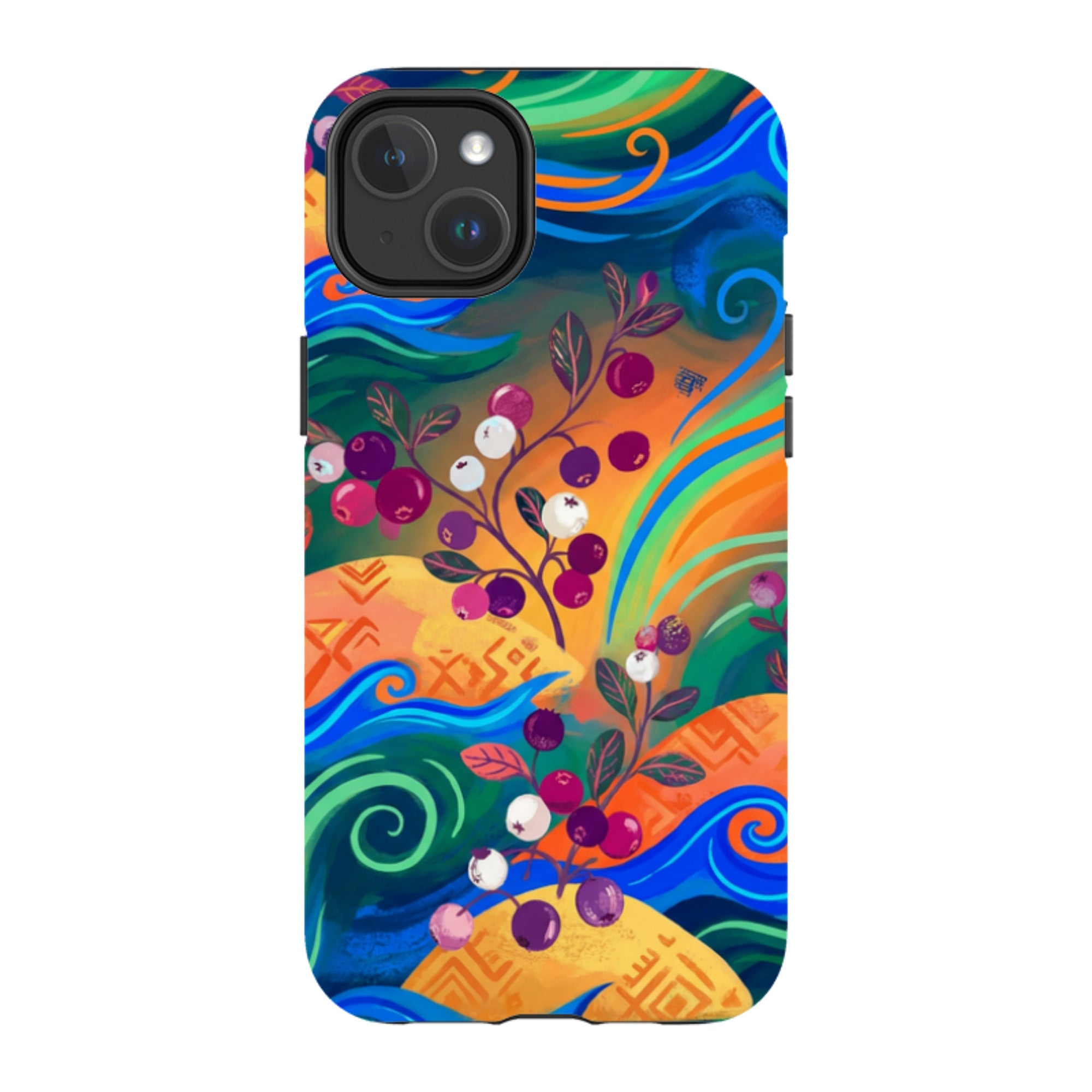 Archipelago Harvest by Aino Kallio — iPhone 14 Plus Magsafe Tough Case — Finnaij
