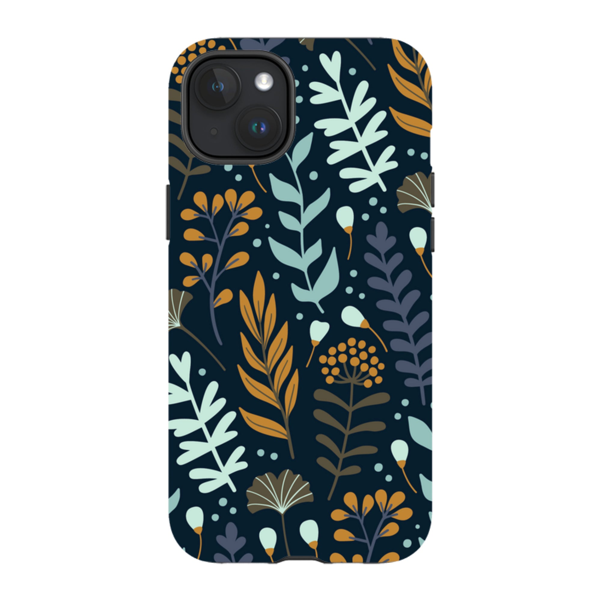 Wild Floral — iPhone 15 Plus Magsafe Tough Case — Finnaij