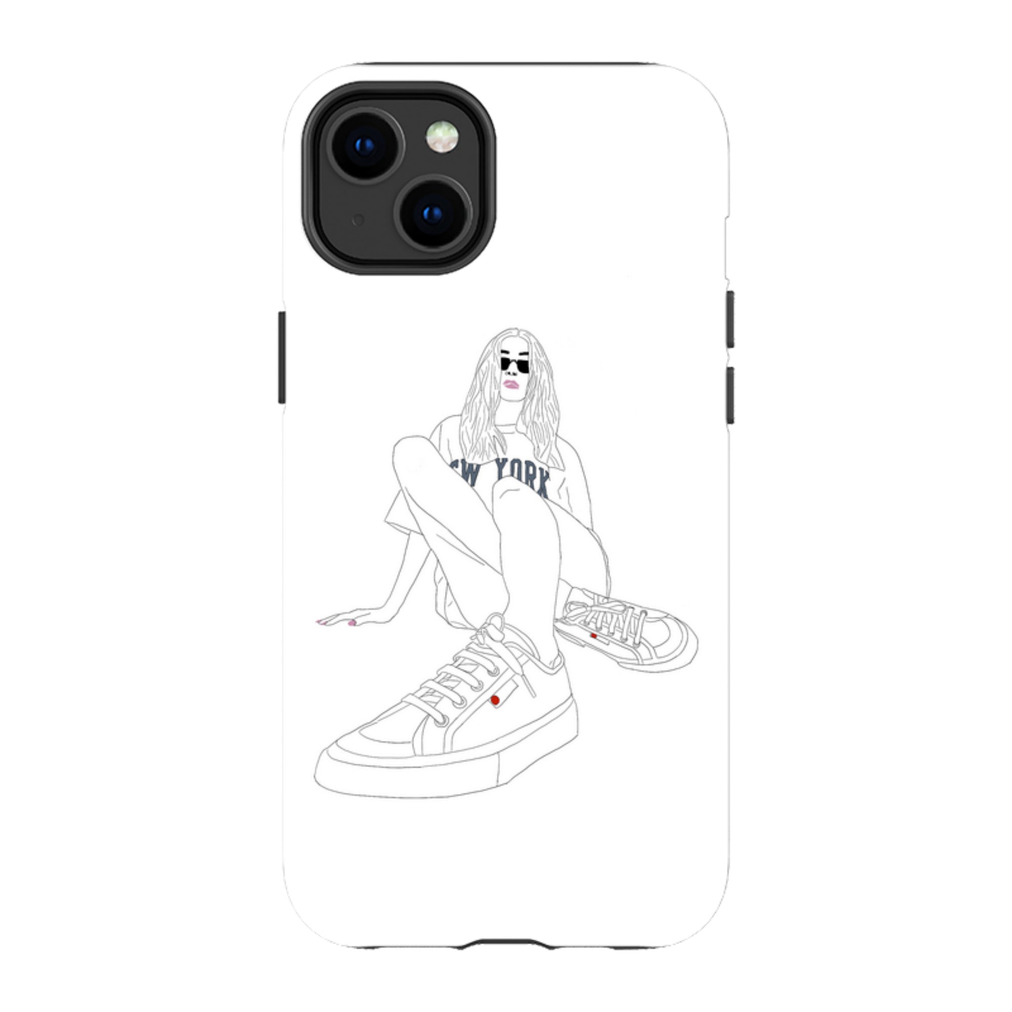 New York by Keagan Haight — Apple iPhone Tough Case — Finnaij