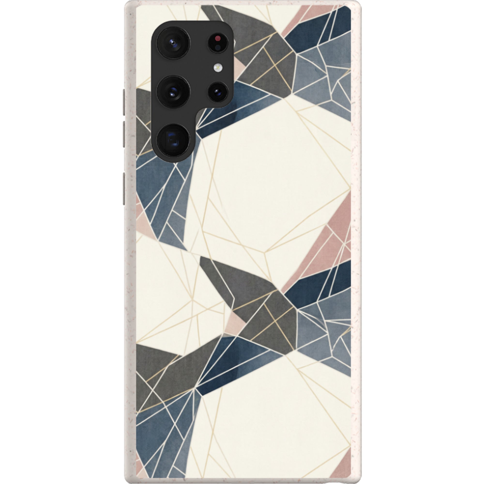 Frozen Lake Geometry by Elsi Vaarala — Samsung Galaxy Bio-degradable Case — Finnaij