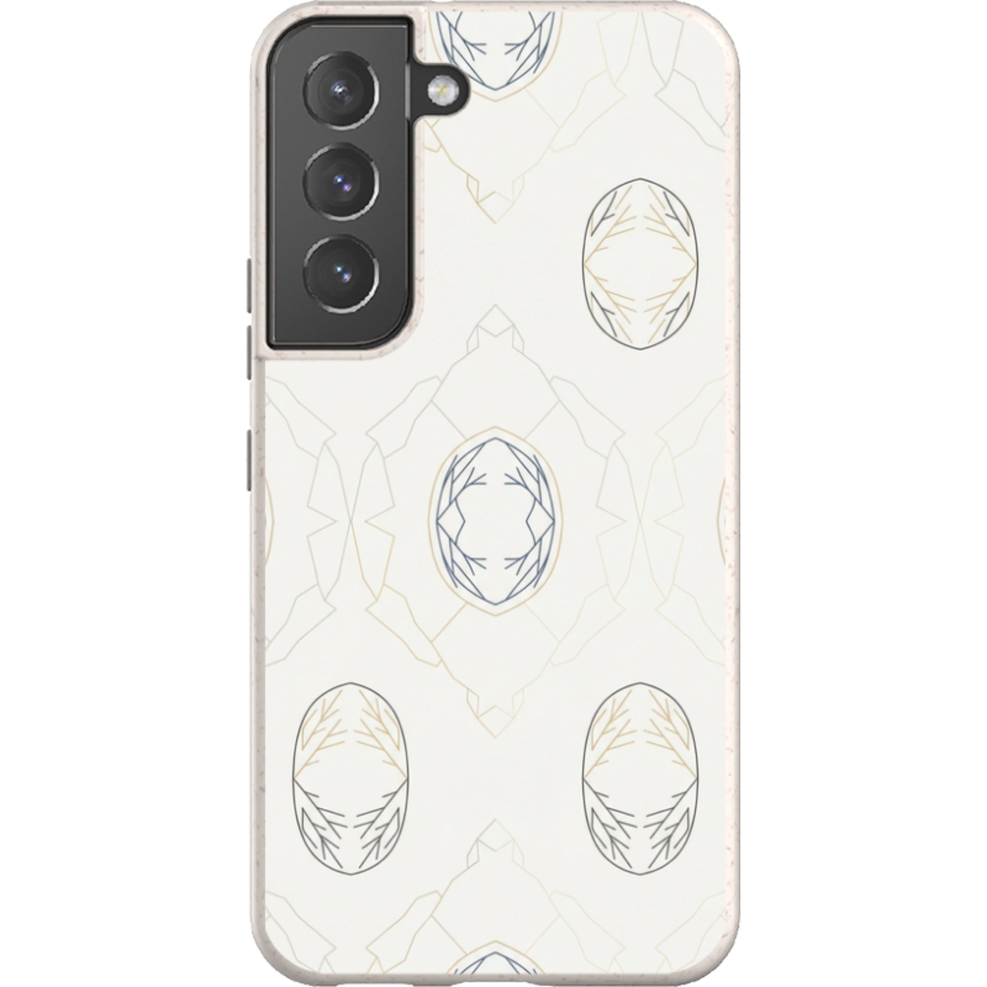 Frozen Lake Silence by Elsi Vaarala — Samsung Galaxy Bio-degradable Case — Finnaij