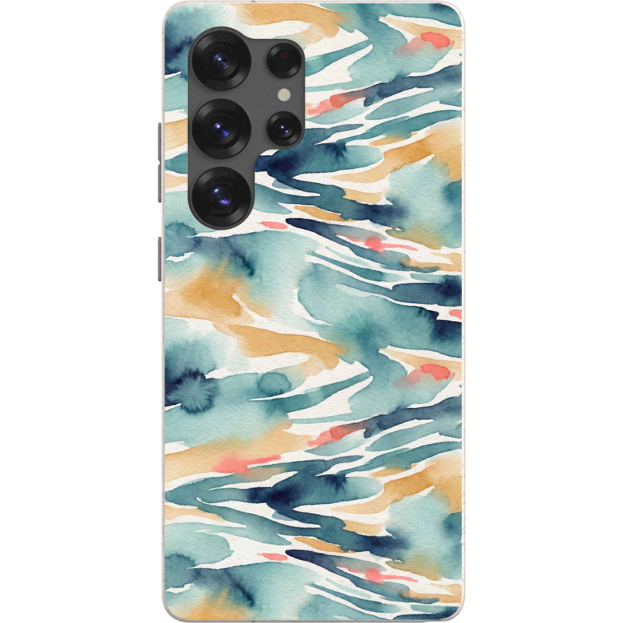 River Reflection Pattern Crop by Tobi Akinyemi — Galaxy Bio-degradable Case for Samsung Galaxy — Finnaij