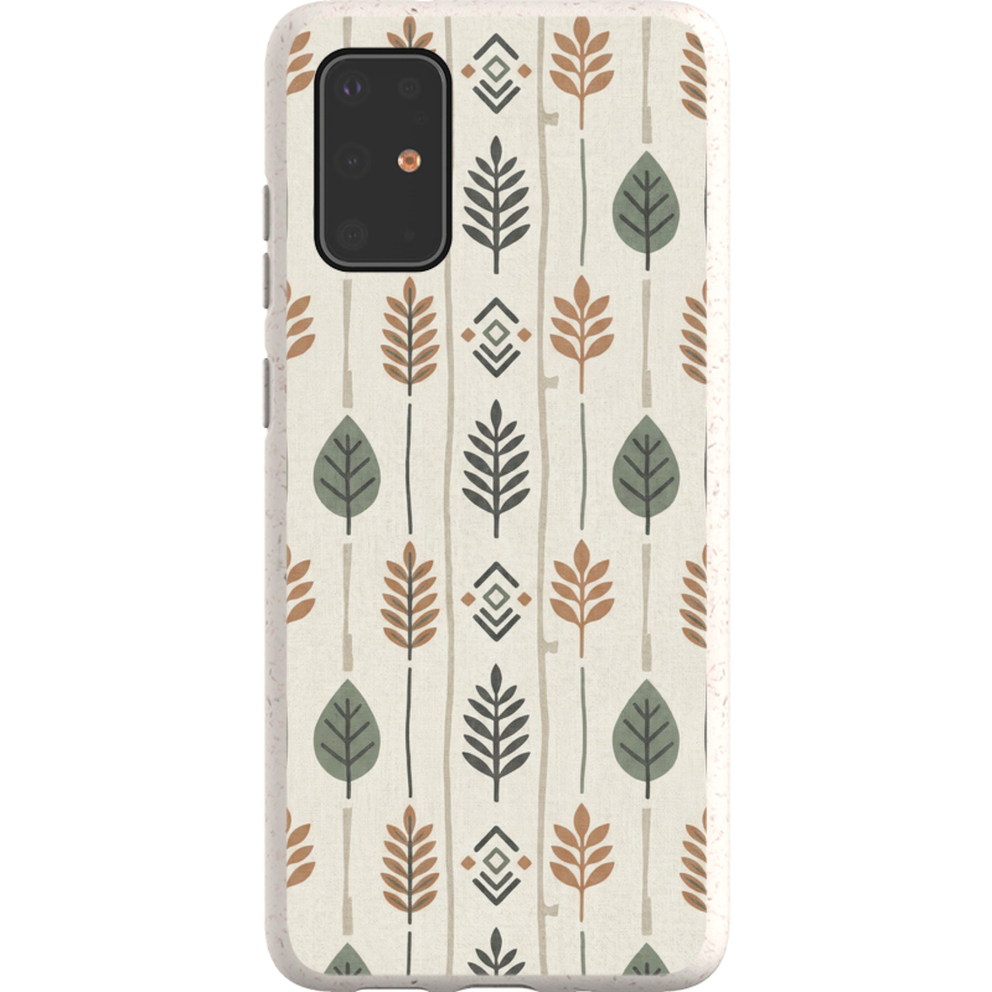 Birch and Linen Pattern by Elsi Vaarala — Samsung Galaxy Bio-degradable Case — Finnaij