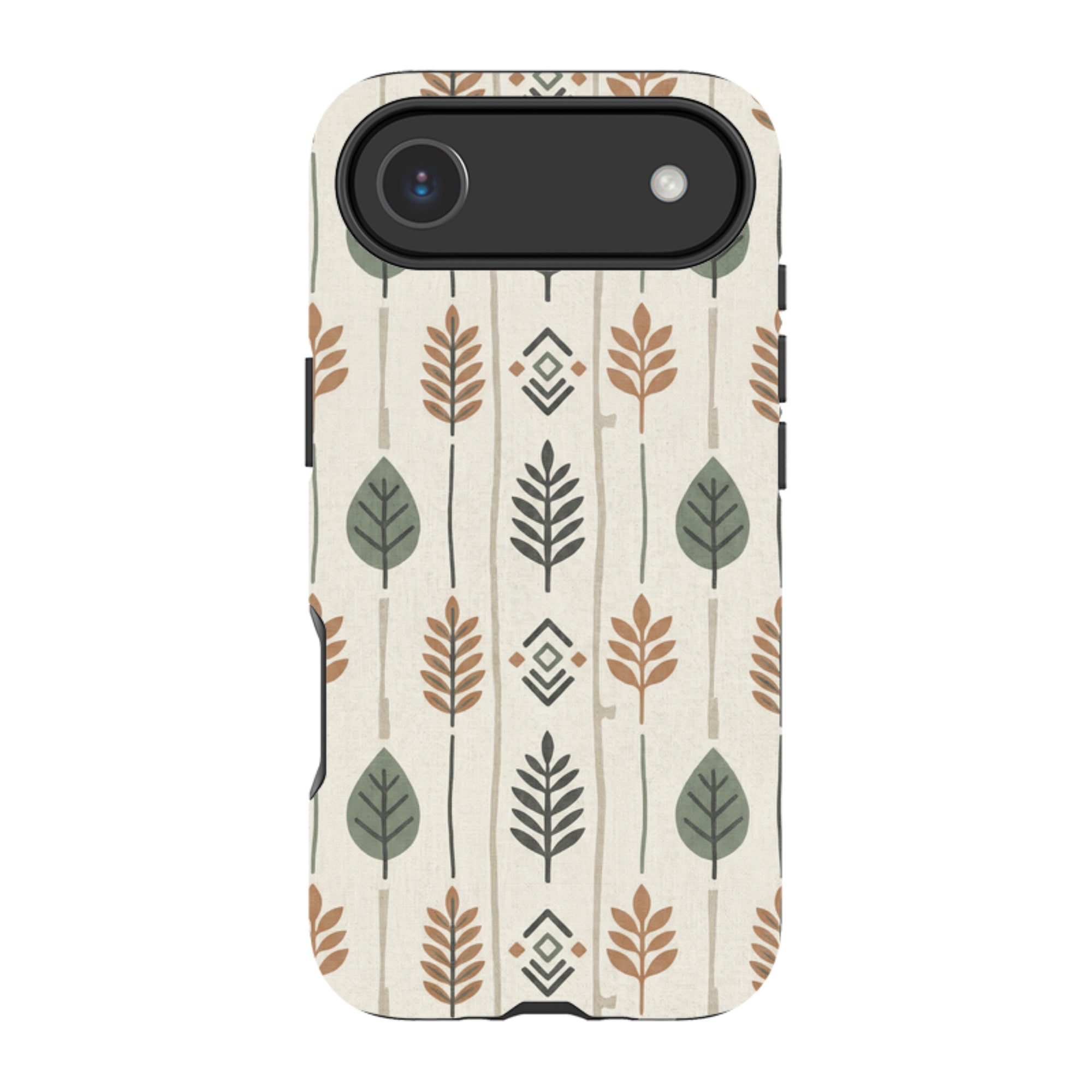 Birch and Linen Pattern by Elsi Vaarala — iPhone Air Magsafe Tough Case — Finnaij