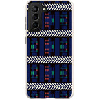 Midnight Aso-Oke by Ada Okoye — S21 Samsung Galaxy Bio-degradable Case — Finnaij