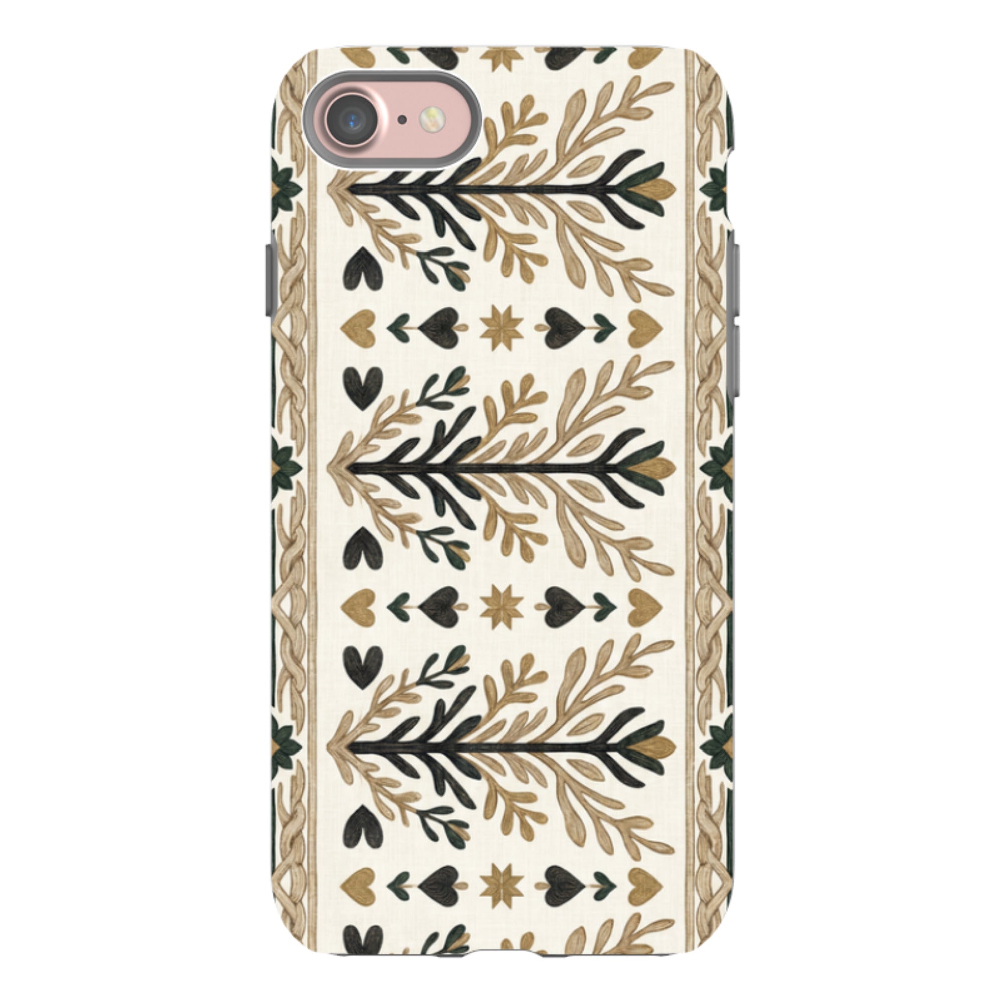 Heritage Border by Elsi Vaarala - iPhone Tough Case
