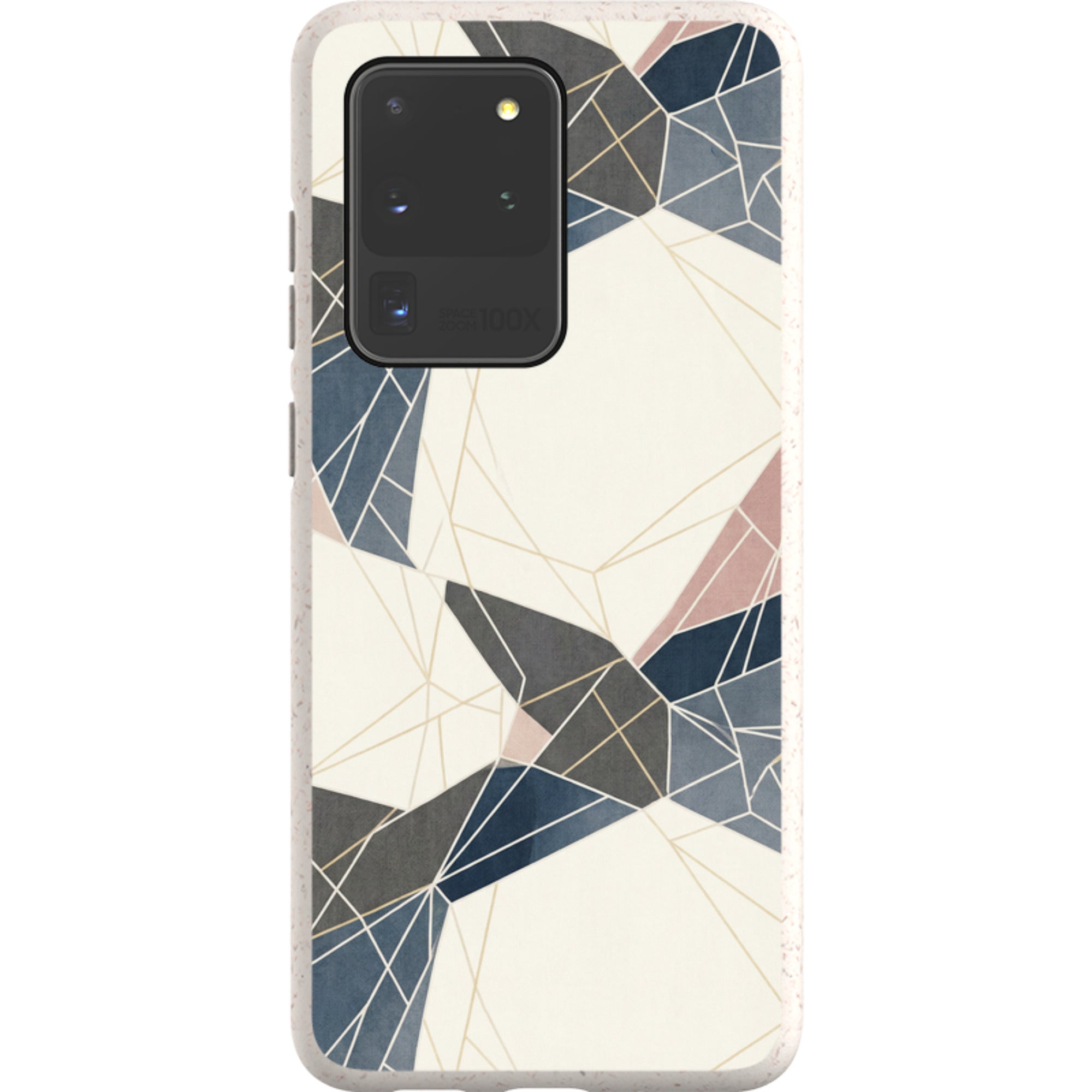 Frozen Lake Geometry by Elsi Vaarala — Samsung Galaxy Bio-degradable Case — Finnaij