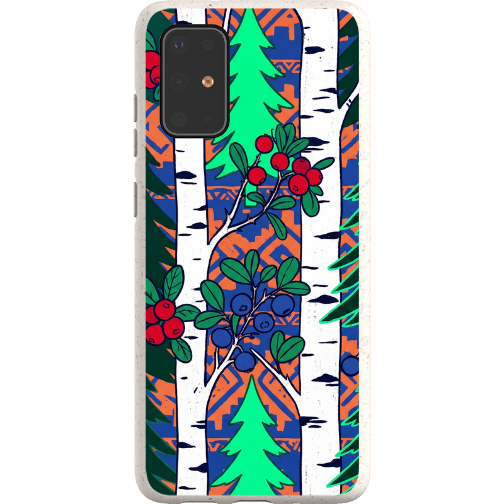 Nordic Forest by Aino Kallio — Samsung Galaxy Bio-degradable Case — Finnaij