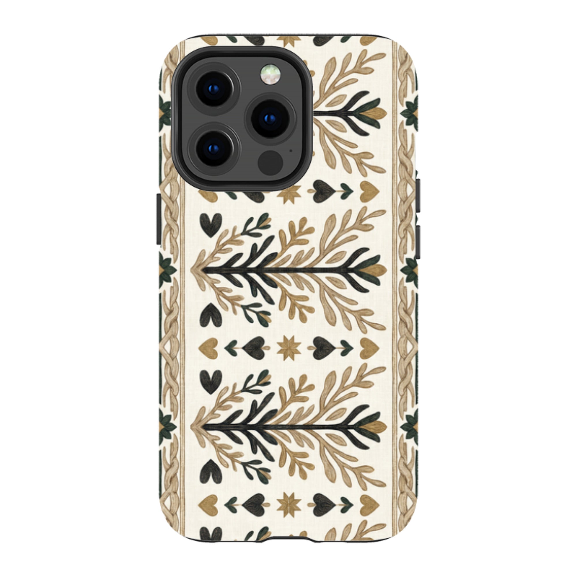 Heritage Border by Elsi Vaarala — iPhone 13 Pro Magsafe Tough Case — Finnaij
