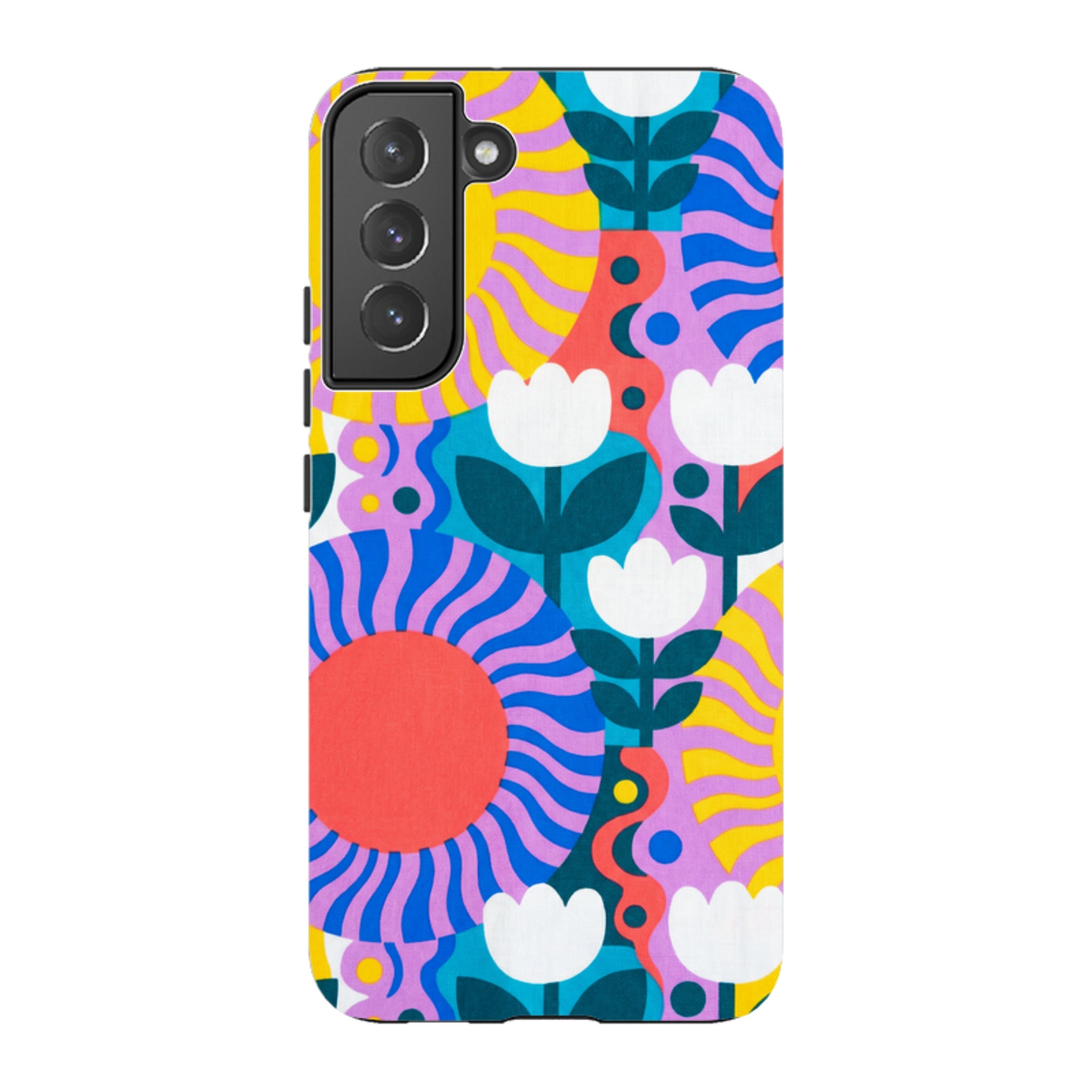 Midnight Sun Mod Bloom by Salla Niemi - Samsung Tough Case
