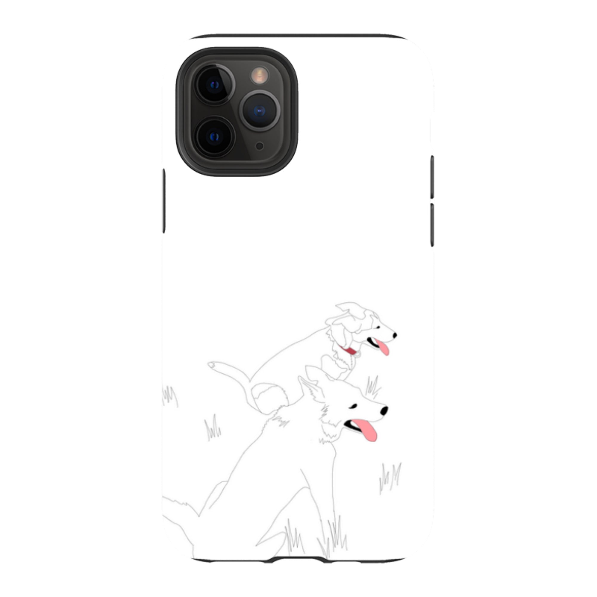 Sunny and Kit Kat by Keagan Haight - iPhone Tough Case