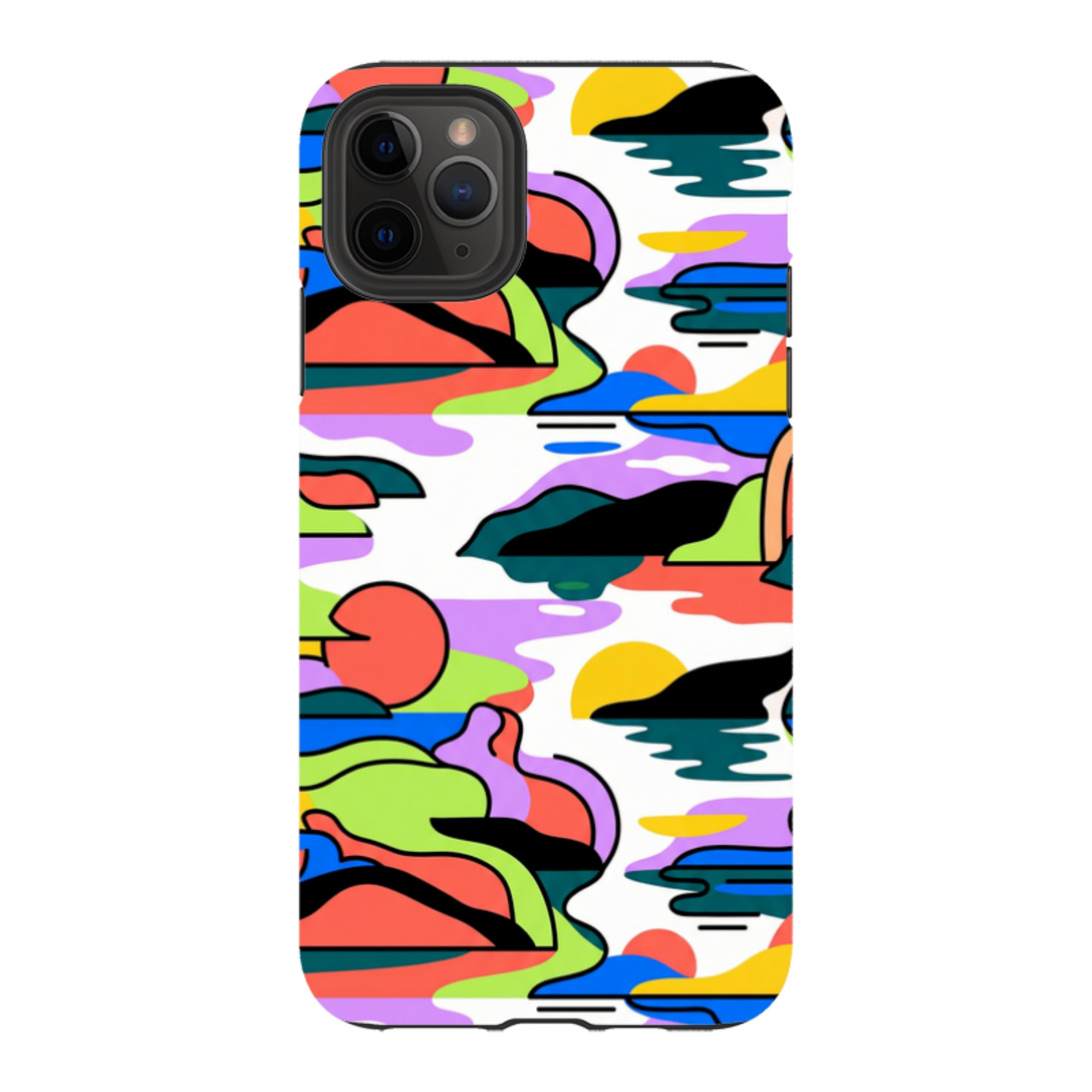 Archipelago Color Motion by Salla Niemi - iPhone Tough Case
