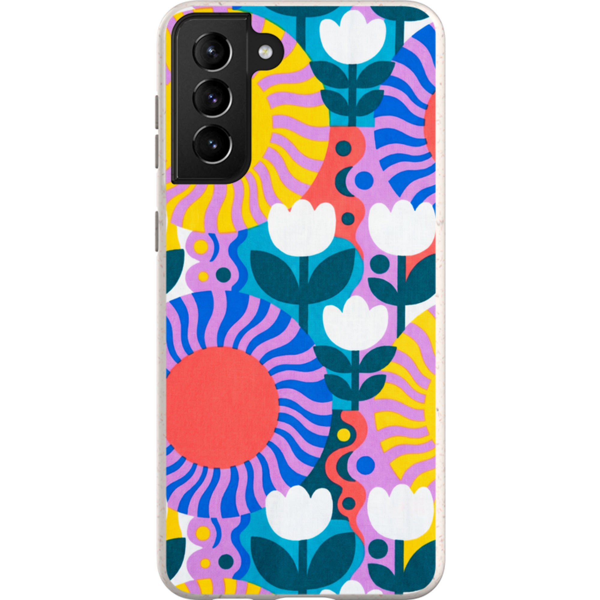 Midnight Sun Mod Bloom by Salla Niemi - Samsung Galaxy Bio-degradable Case