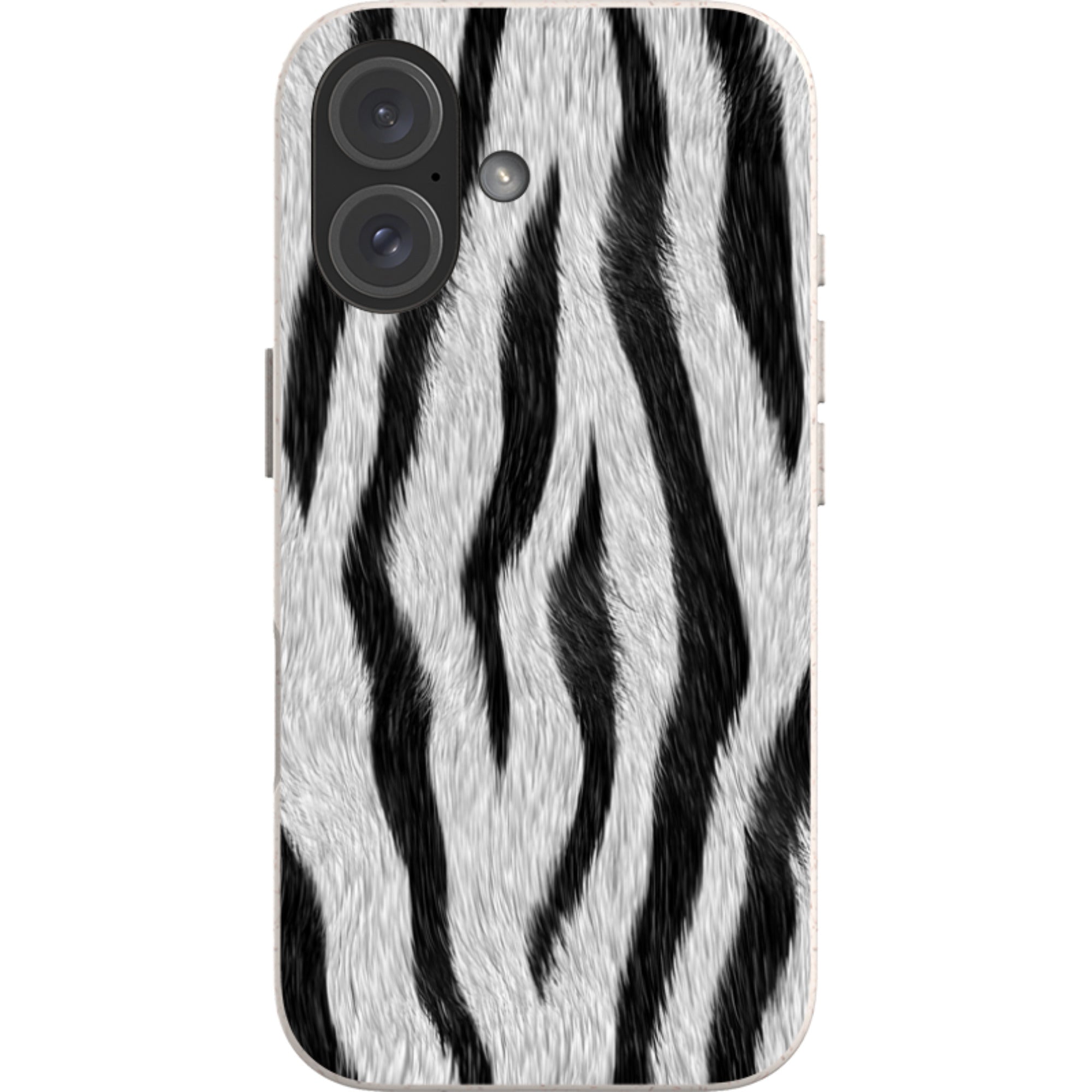 Zebra Groove — Apple iPhone Bio-degradable Case — Finnaij