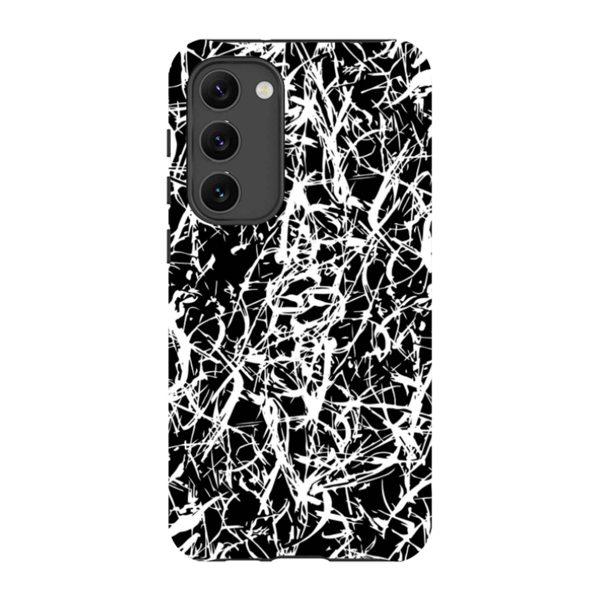 Black-White Grunge — Samsung Galaxy Tough Case — Finnaij