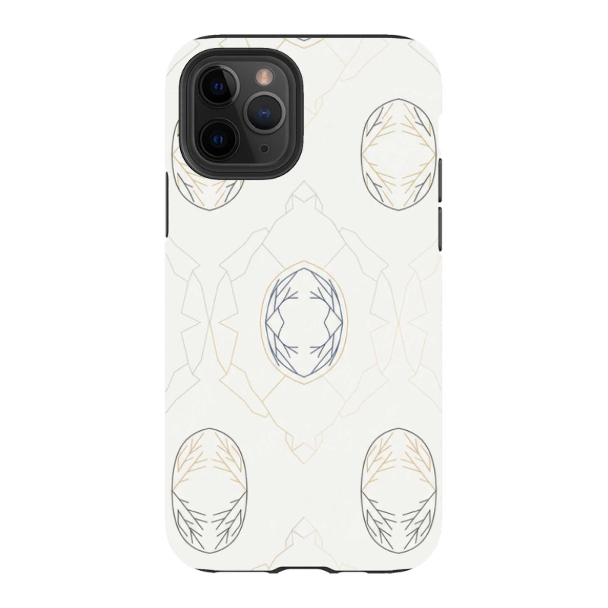 Frozen Lake Silence by Elsi Vaarala - iPhone Tough Case