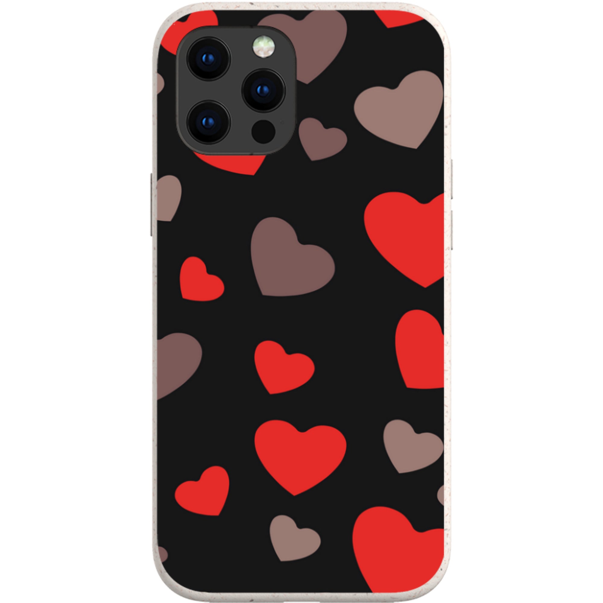 Red Hearts — iPhone 13 Pro Max iPhone Bio-degradable Case — Finnaij