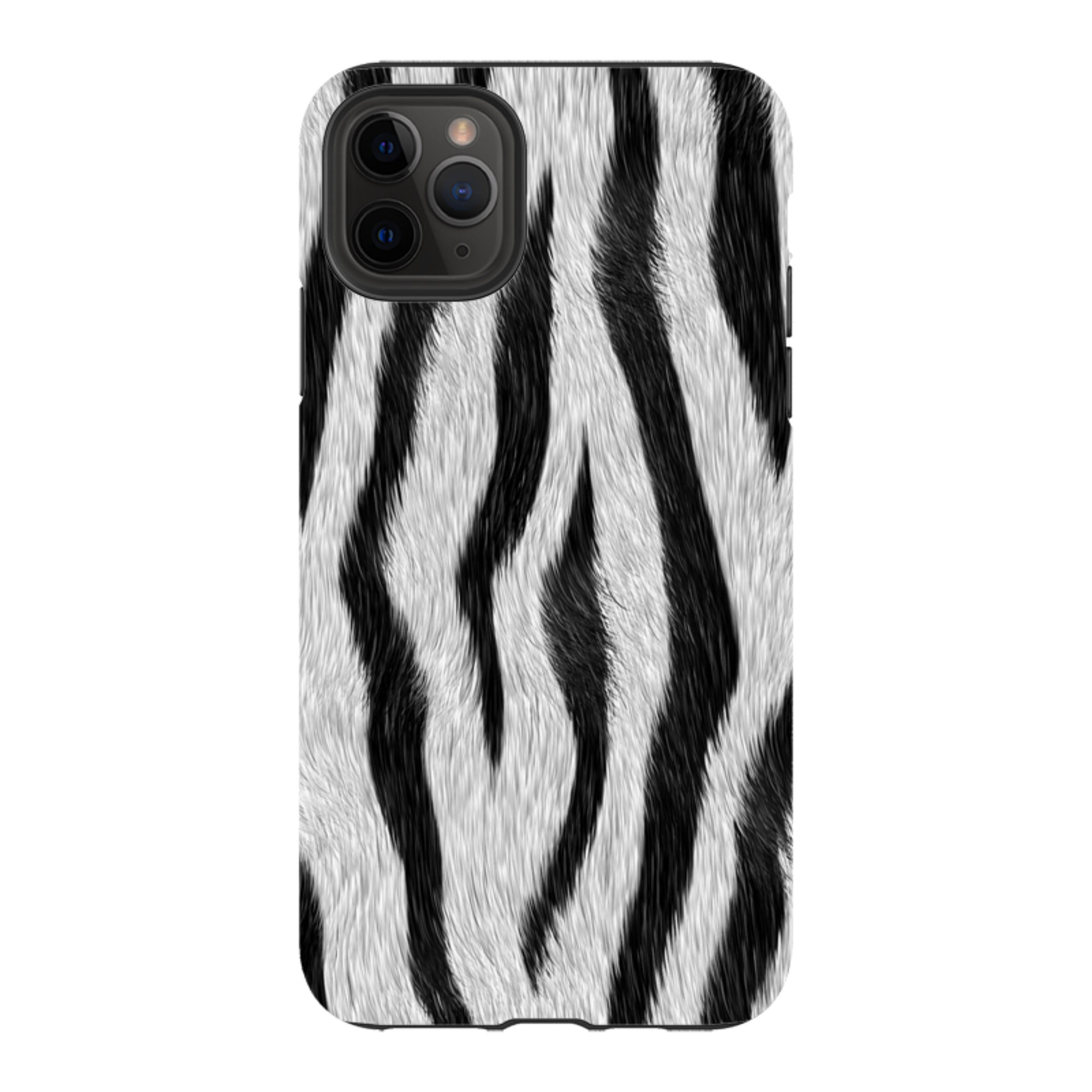 Zebra Groove - iPhone Tough Case