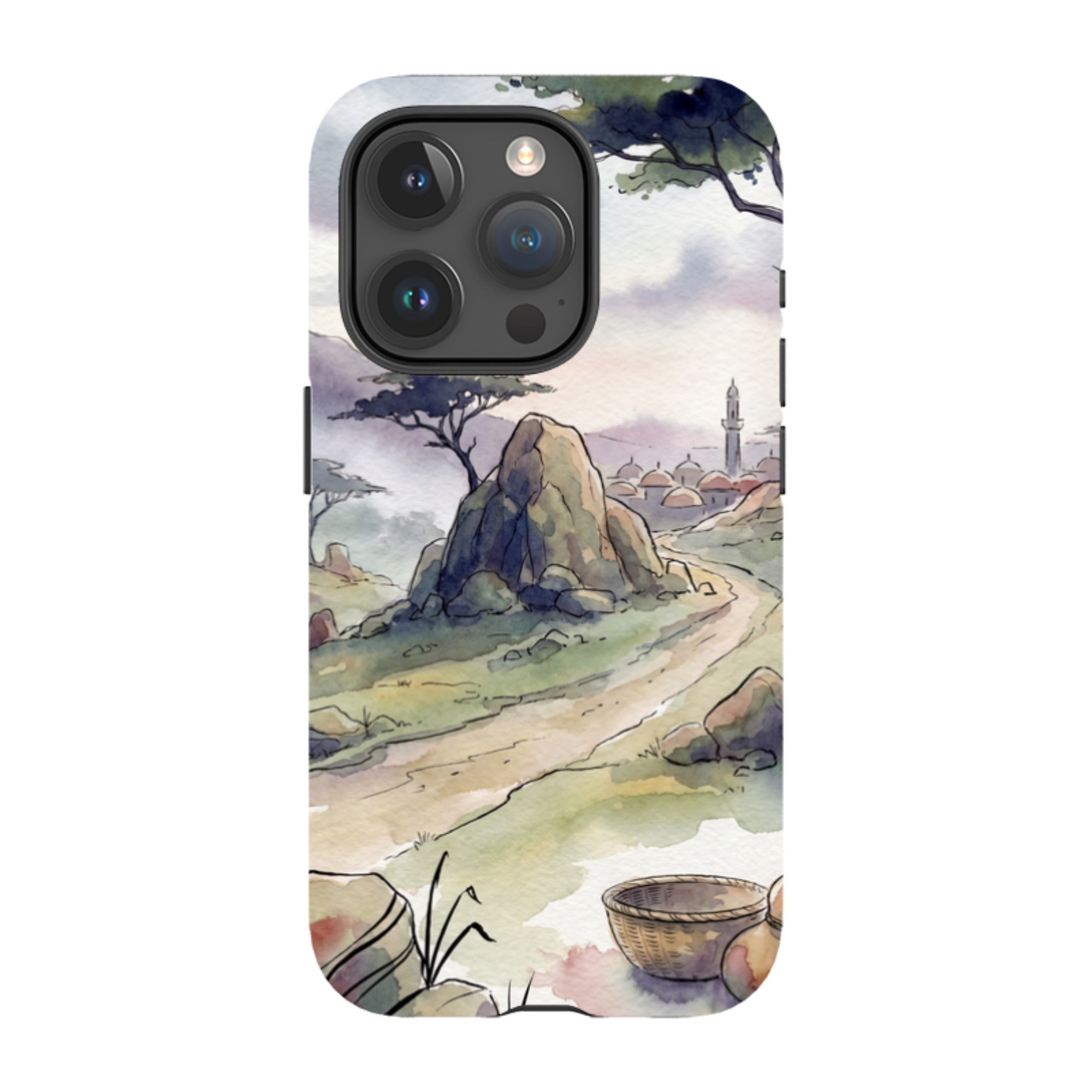 Jos Plateau Cool Light by Tobi Akinyemi - iPhone Tough Case