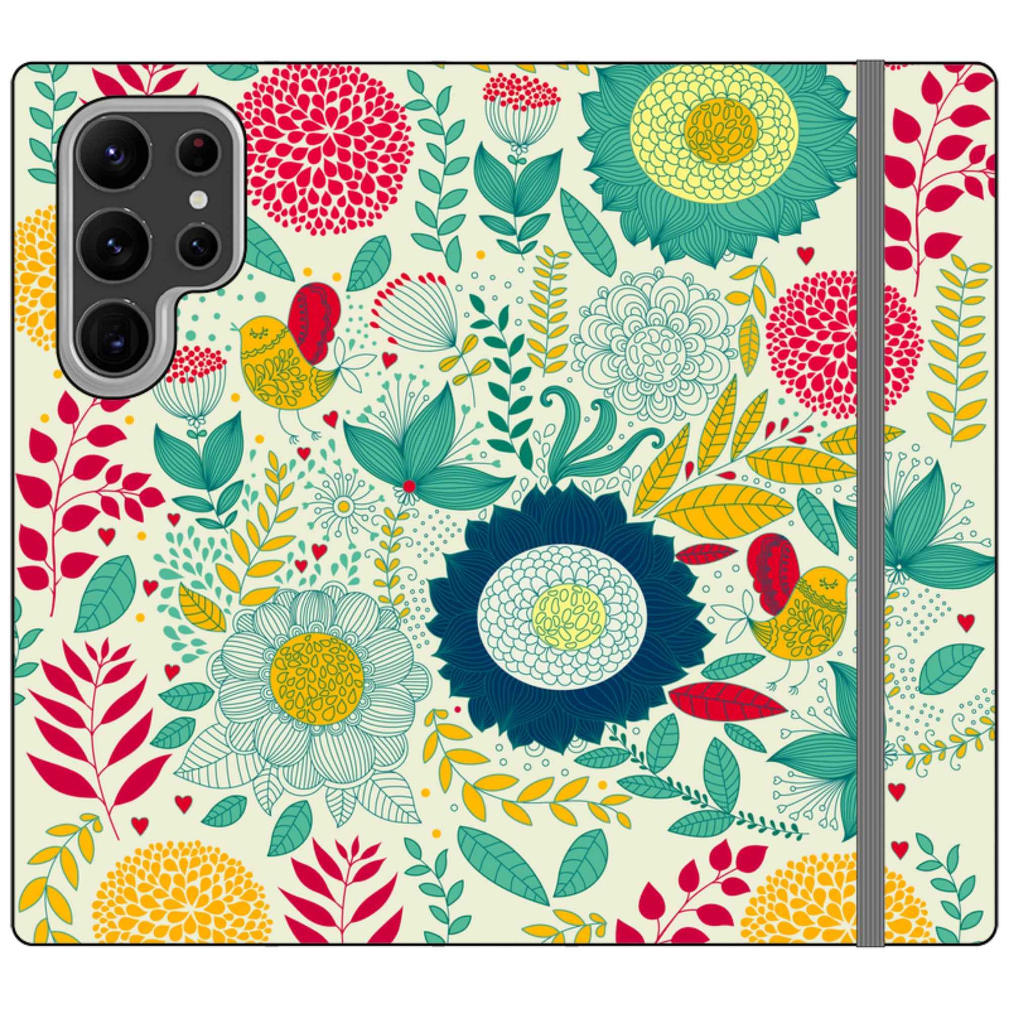 The Bird — Apple Folio Wallet Case — Finnaij