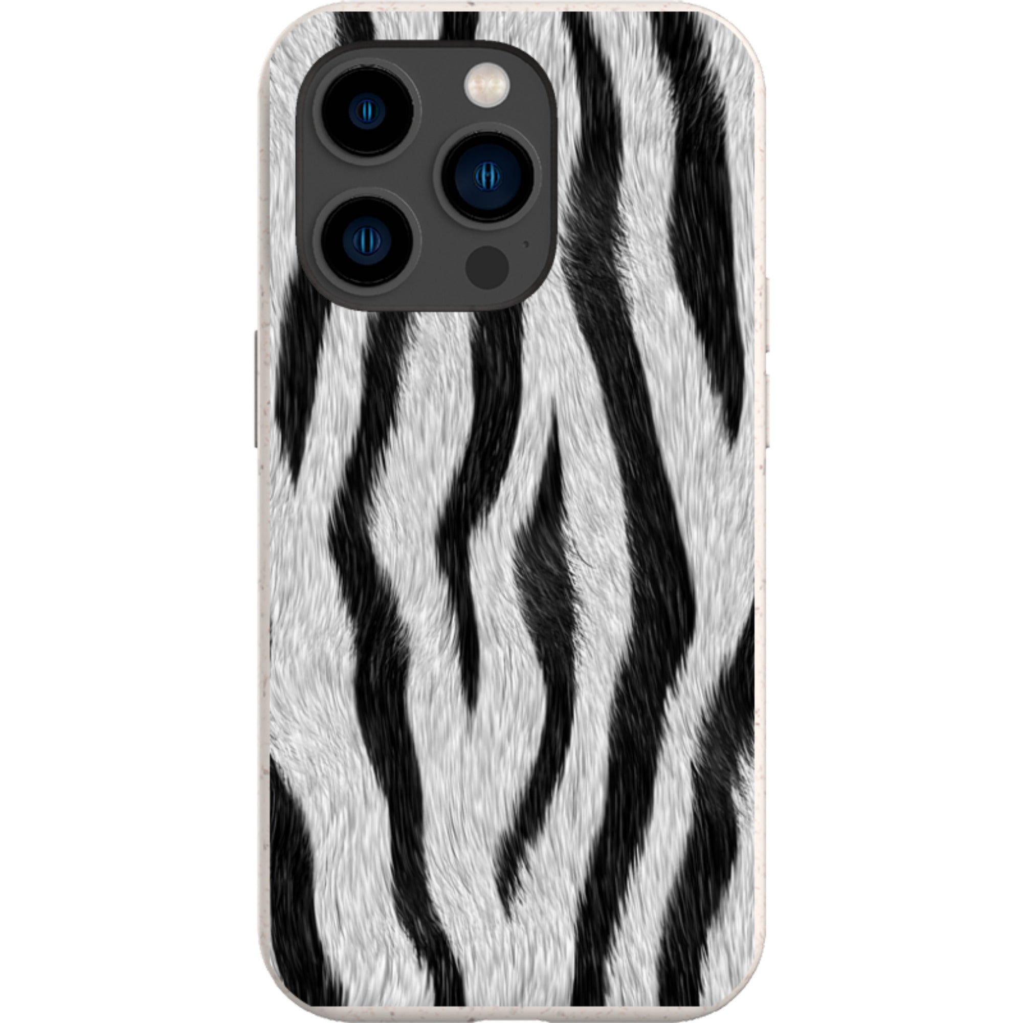 Zebra Groove — Apple iPhone Bio-degradable Case — Finnaij
