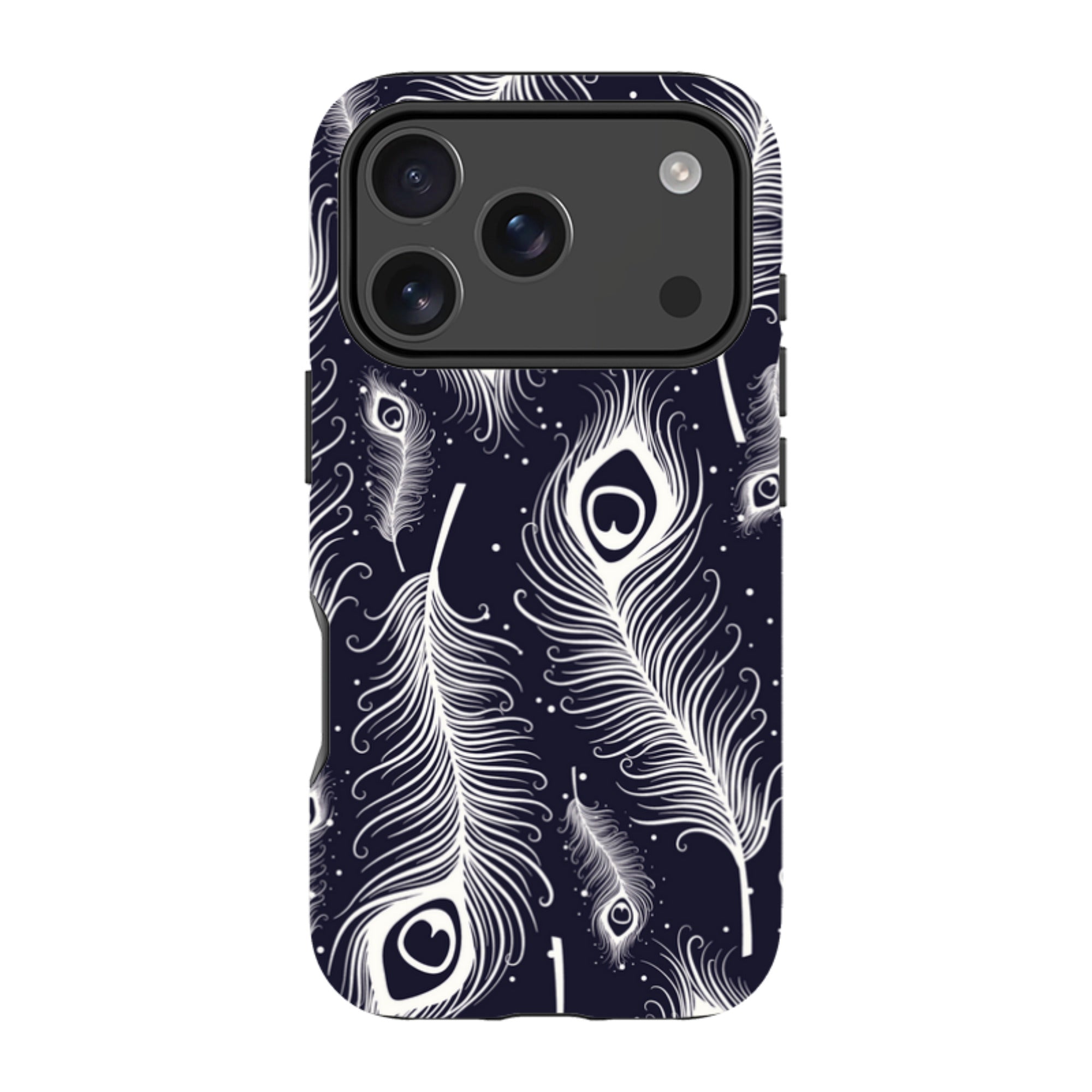 Feathers in Bloom — iPhone 17 Pro Magsafe Tough Case — Finnaij
