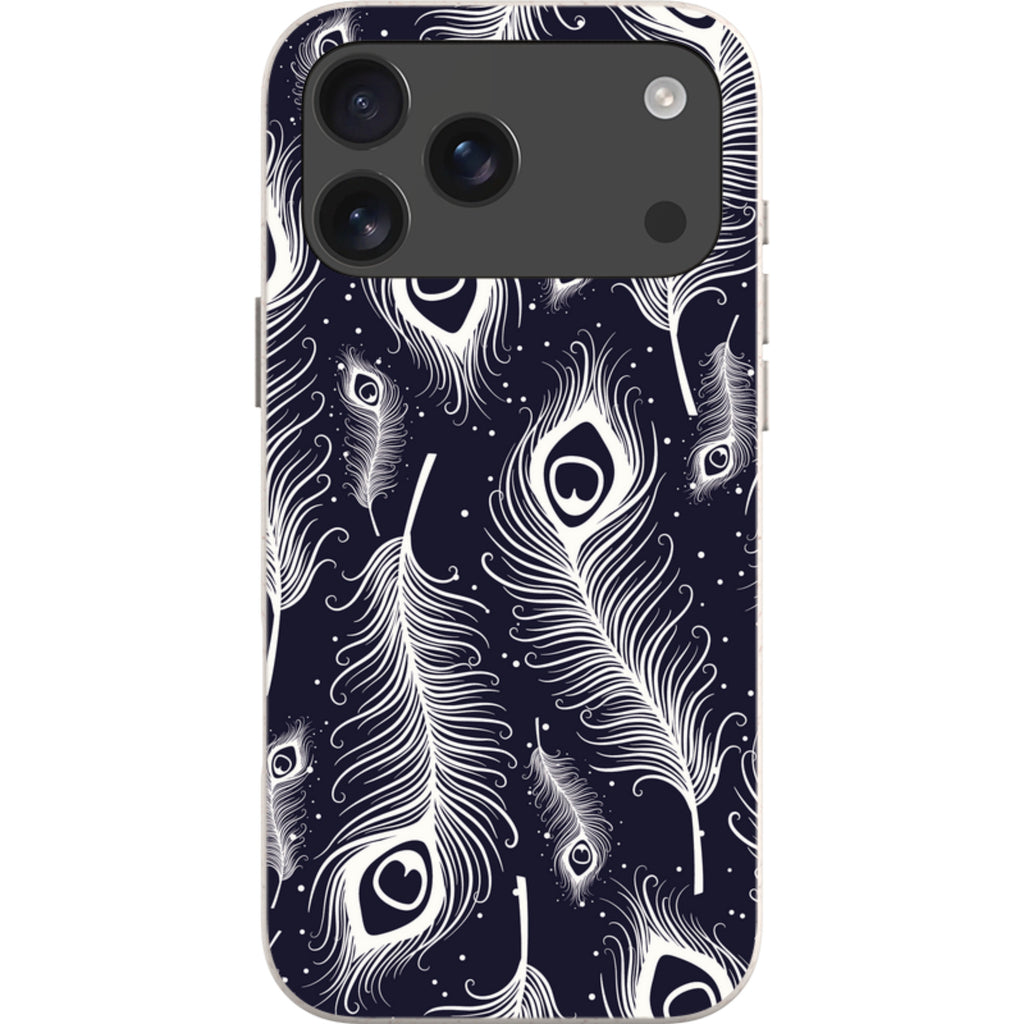 Feathers in Bloom — iPhone 17 Pro Max iPhone Bio-degradable Case — Finnaij