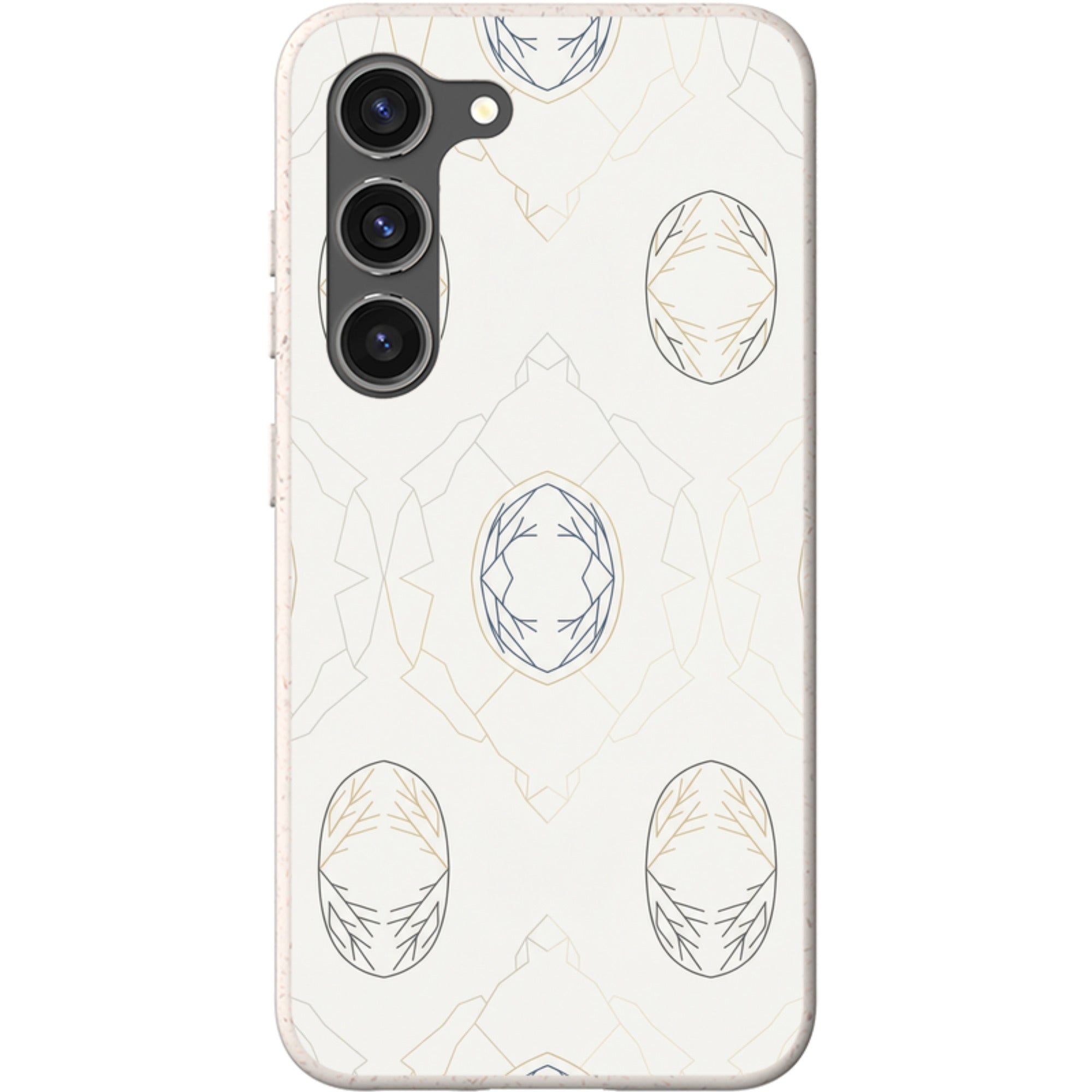 Frozen Lake Silence by Elsi Vaarala — Samsung Galaxy Bio-degradable Case — Finnaij