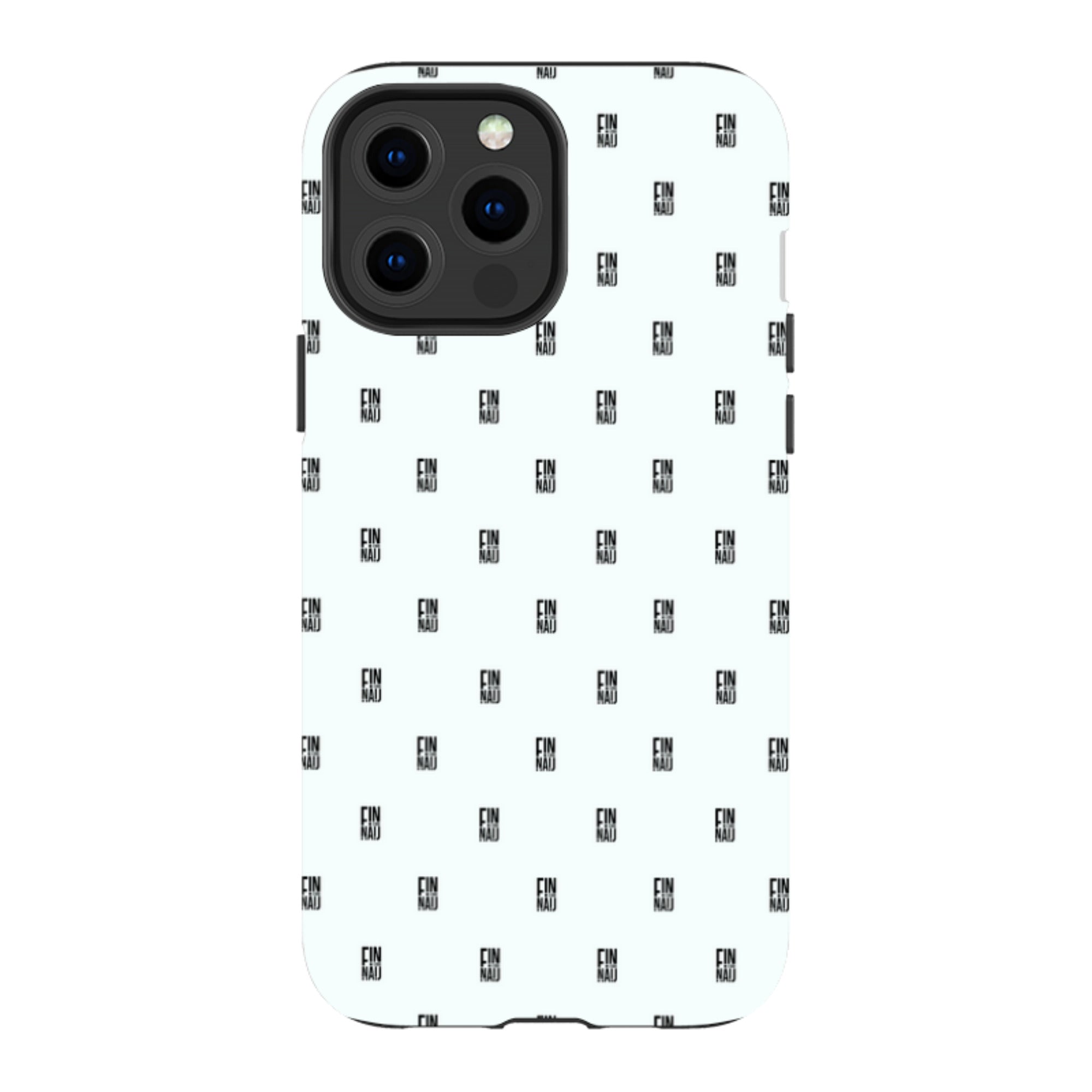 Monogram Snow — Apple iPhone Tough Case — Finnaij