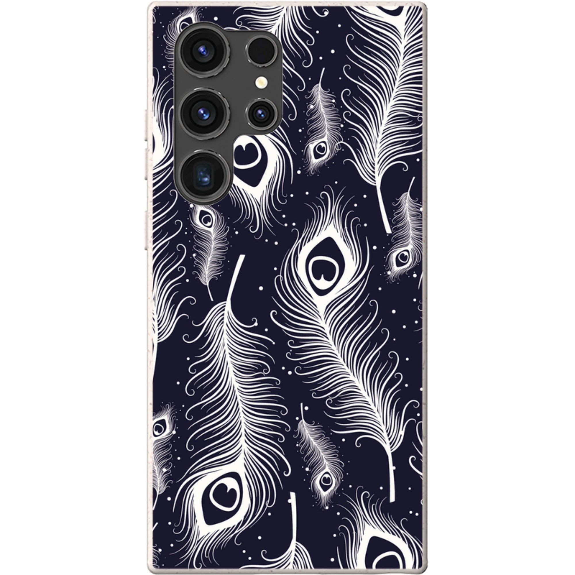 Feathers in Bloom — Samsung Galaxy Bio-degradable Case — Finnaij