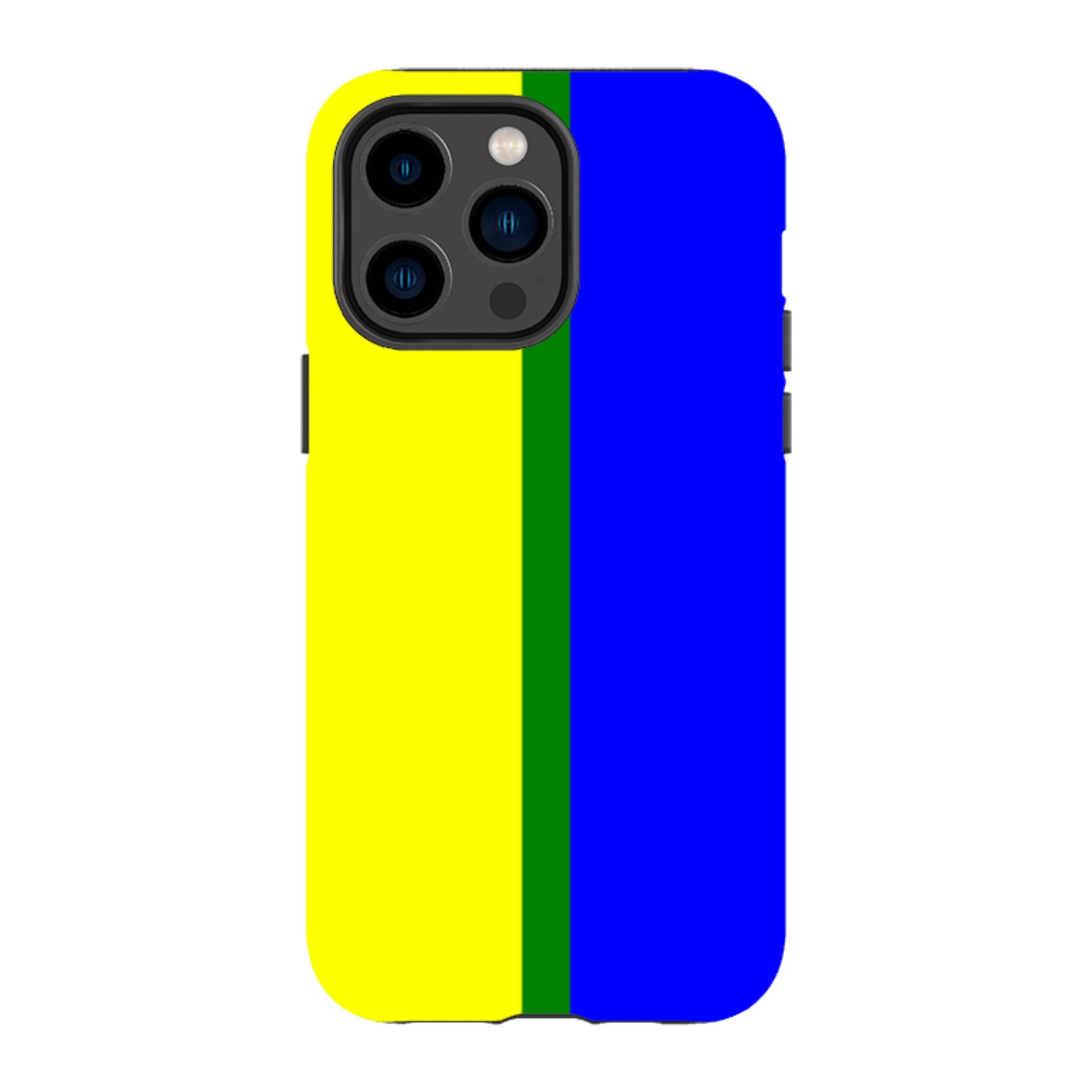 Rainbow Series Yellow Blue — Apple iPhone Tough Case — Finnaij