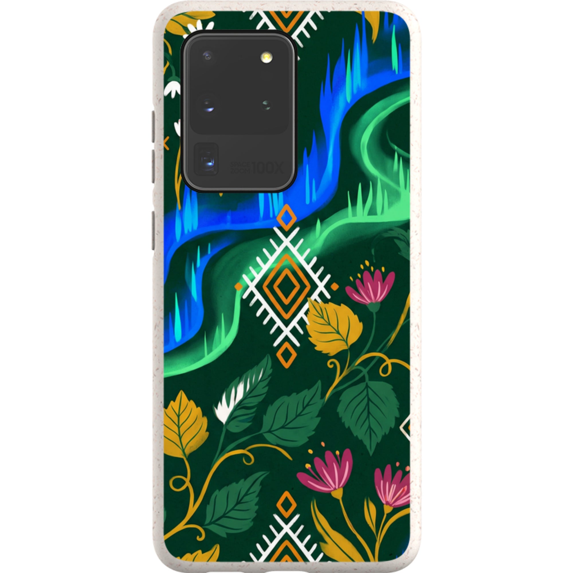 Aurora Birch Bloom by Aino Kallio — Samsung Galaxy Bio-degradable Case — Finnaij