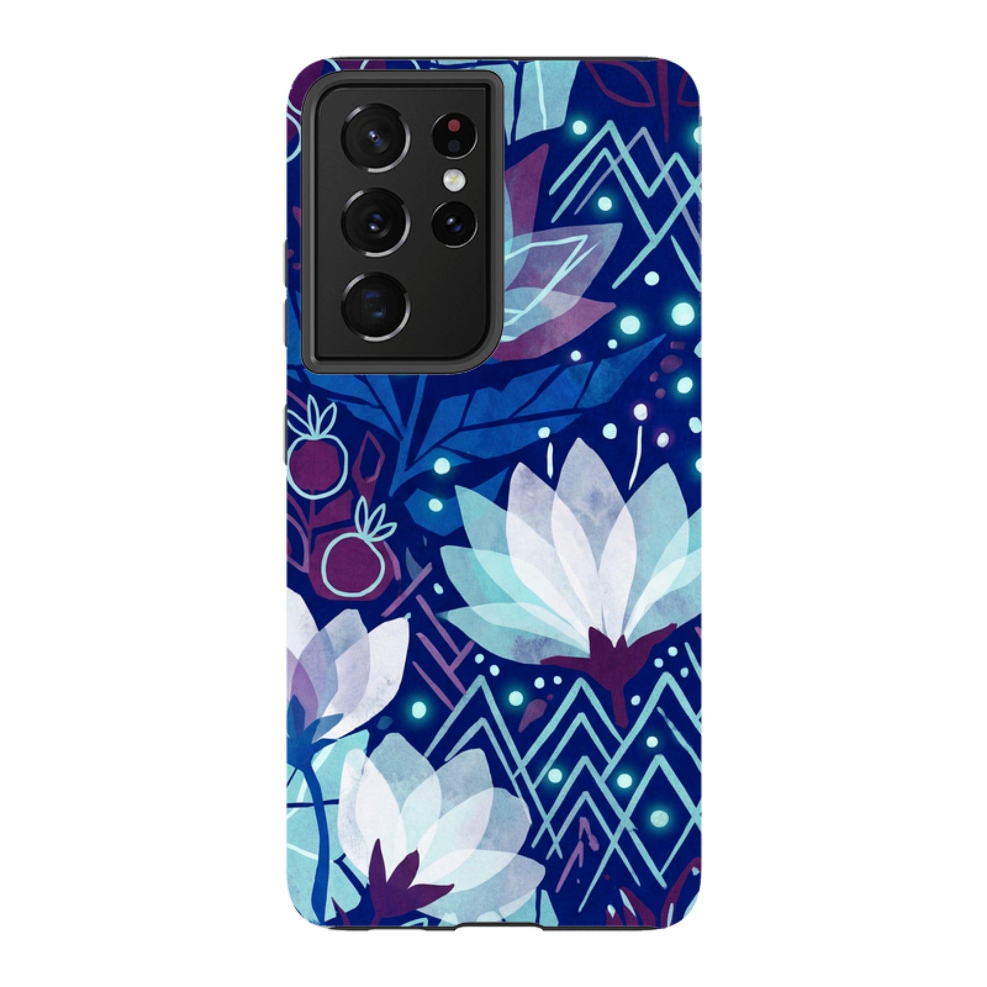 Frozen Lake Petals by Aino Kallio - Samsung Tough Case