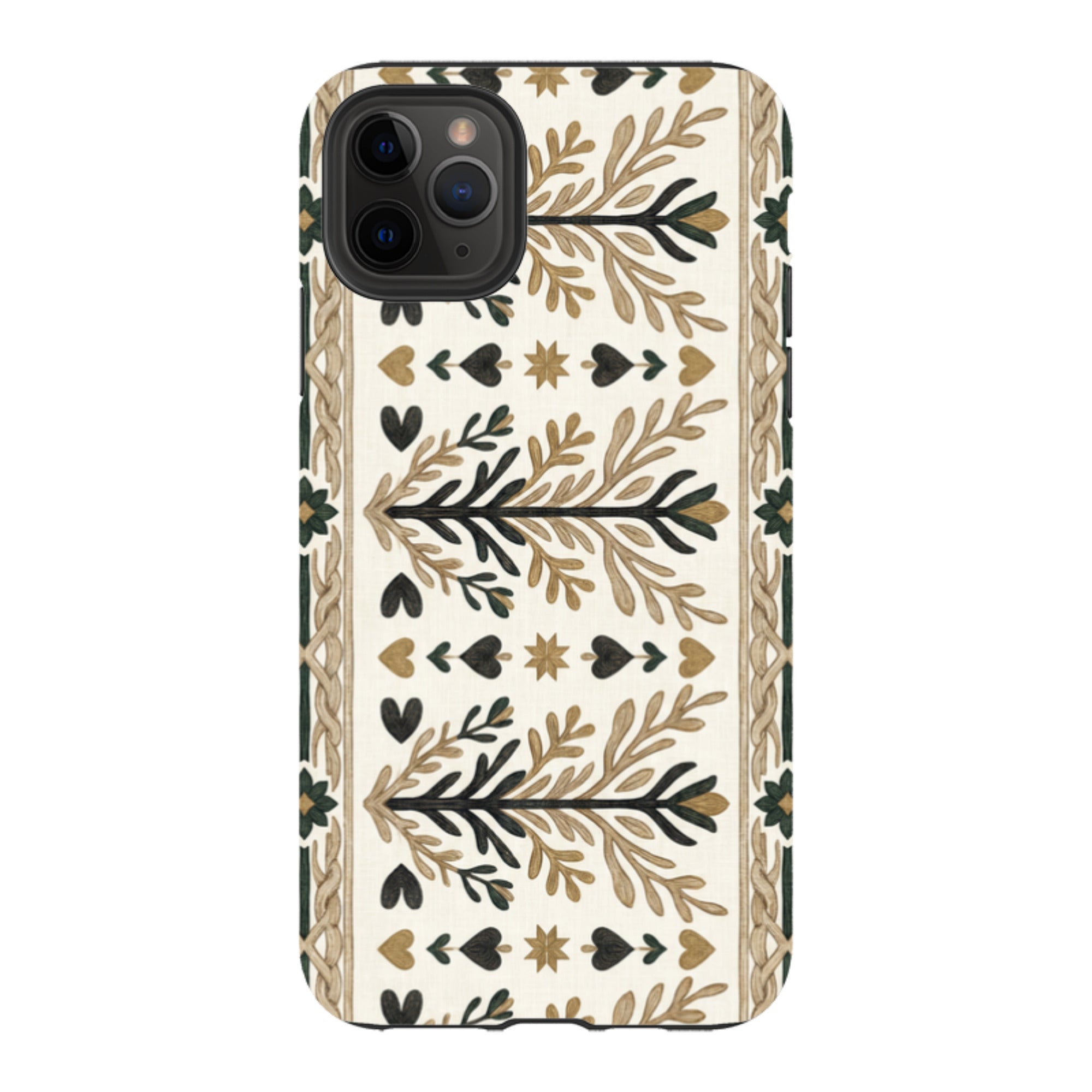 Heritage Border by Elsi Vaarala - iPhone Tough Case
