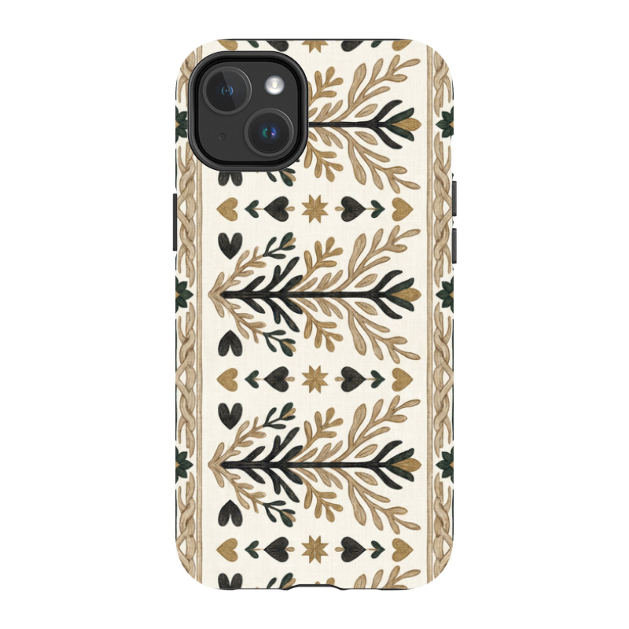 Heritage Border by Elsi Vaarala — iPhone 14 Plus Magsafe Tough Case — Finnaij