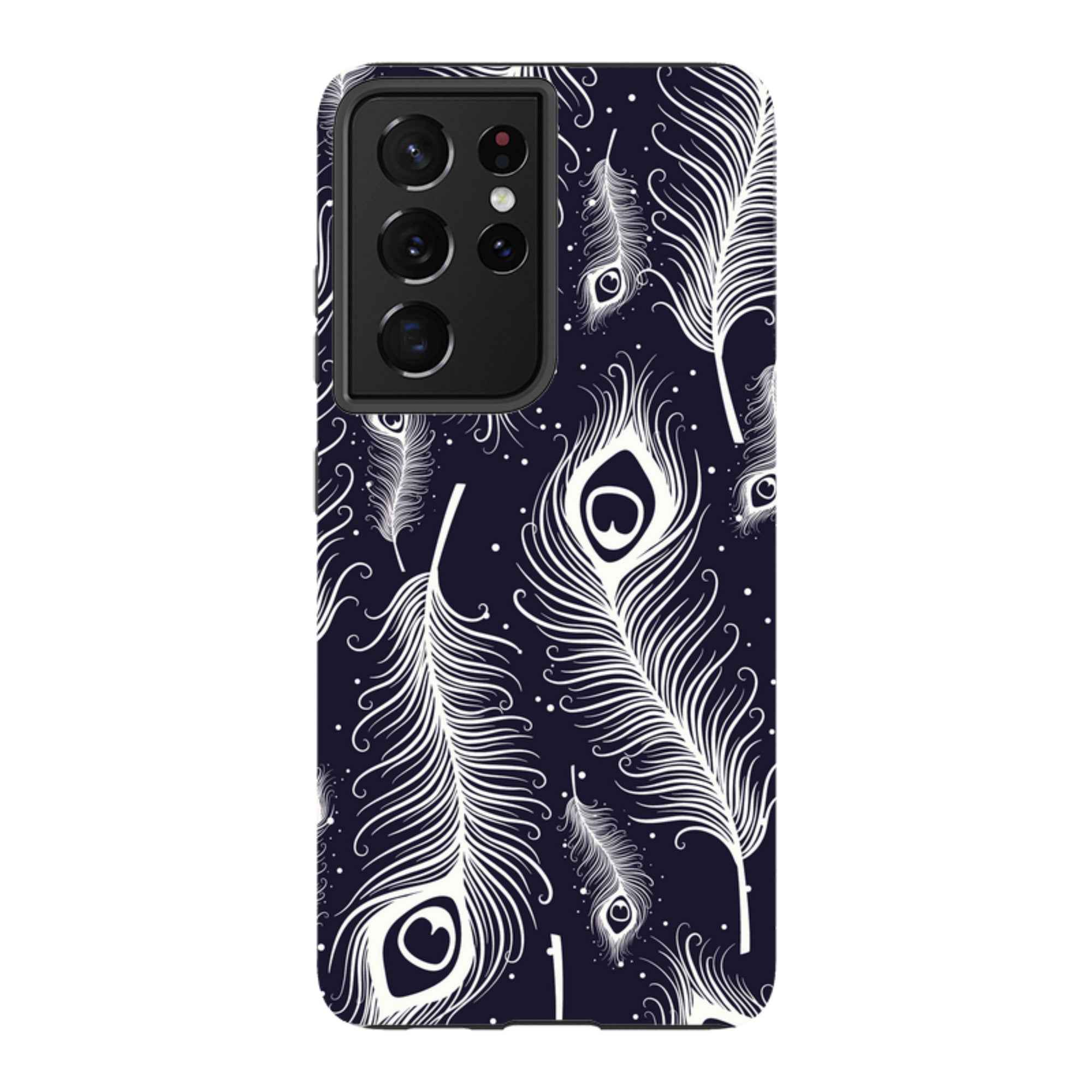Feathers in Bloom — Samsung Galaxy Tough Case — Finnaij