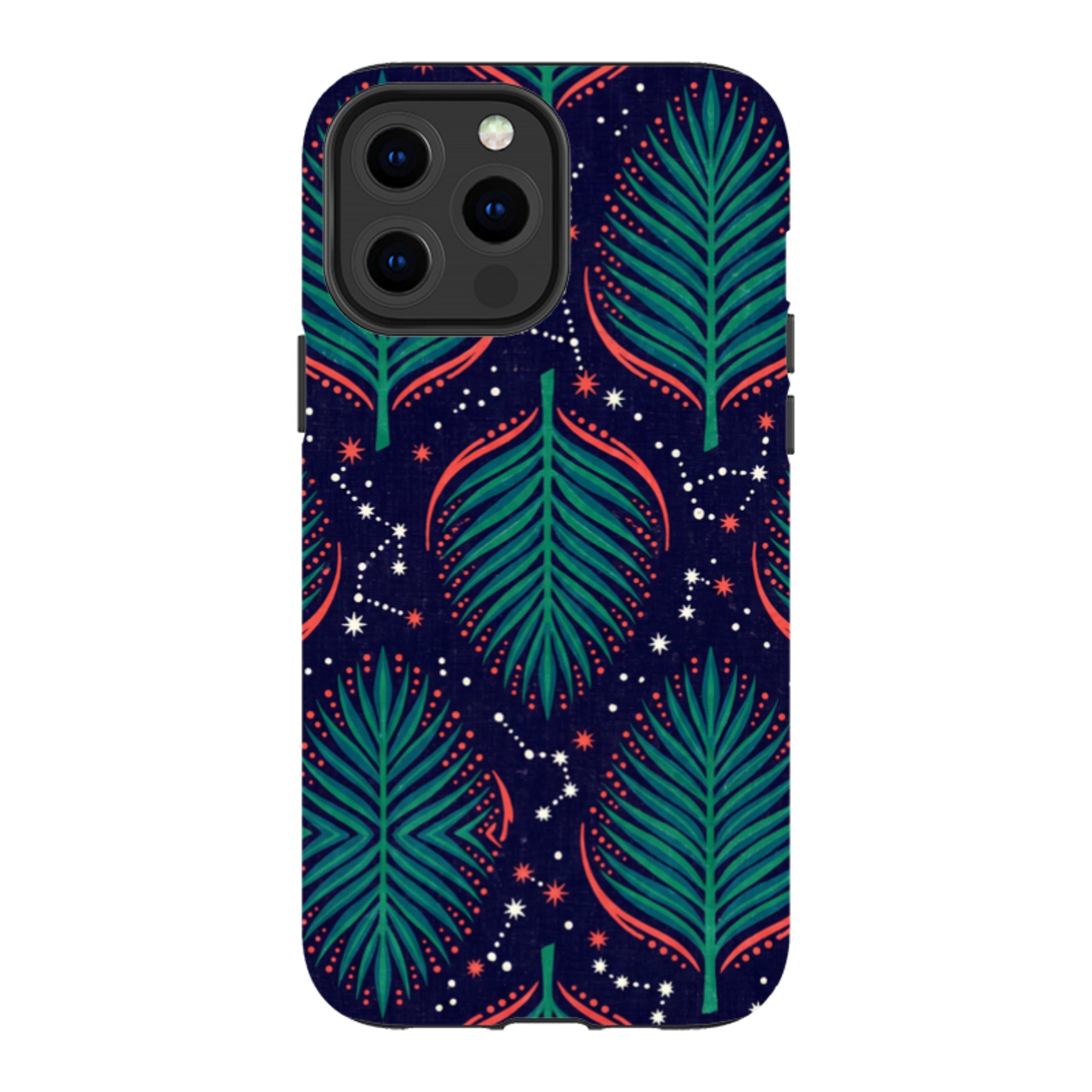 Palm Frond Constellations by Ada Okoye — iPhone 13 Pro Max MagSafe Tough Case — Finnaij