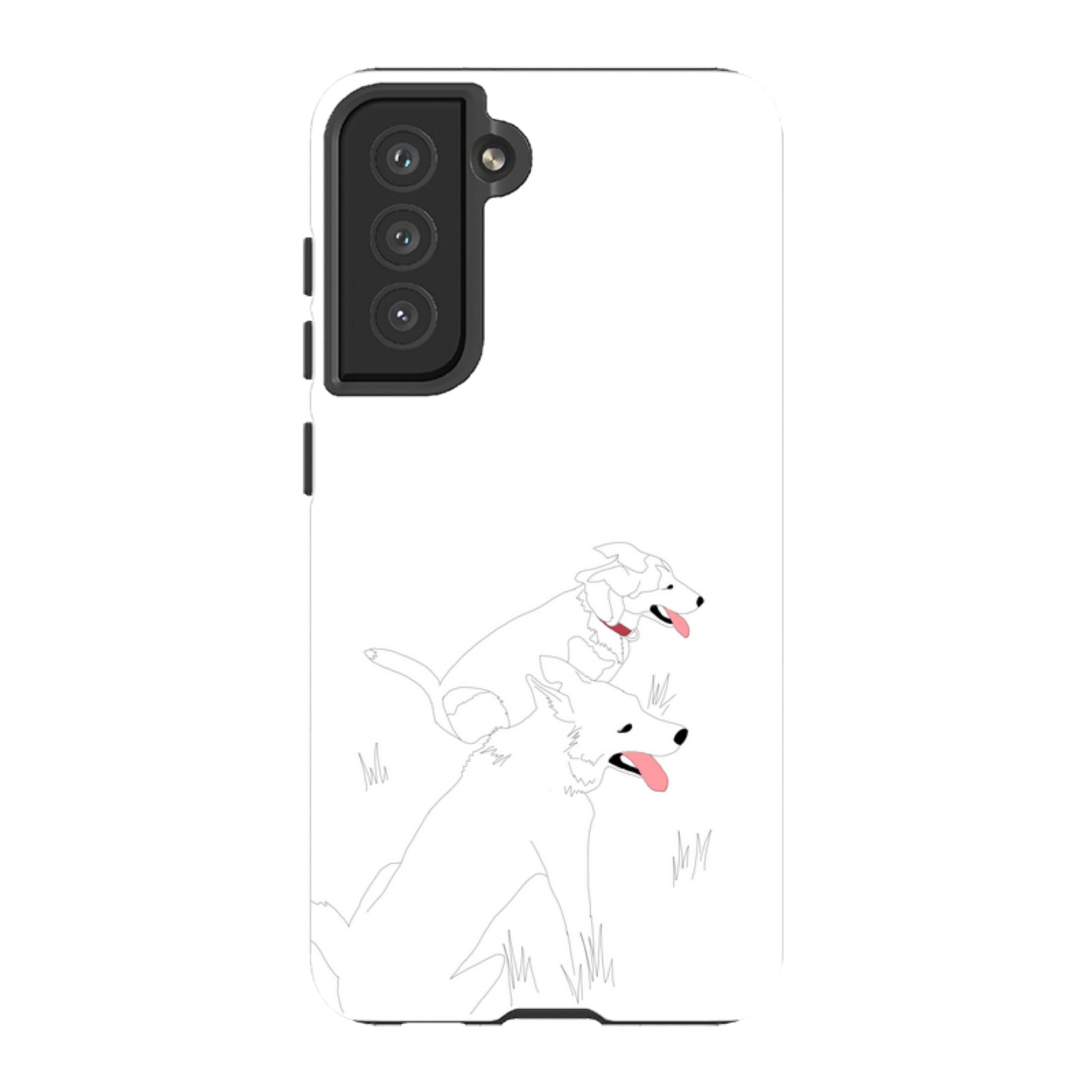 Sunny and Kit Kat by Keagan Haight — Samsung Galaxy Tough Case — Finnaij