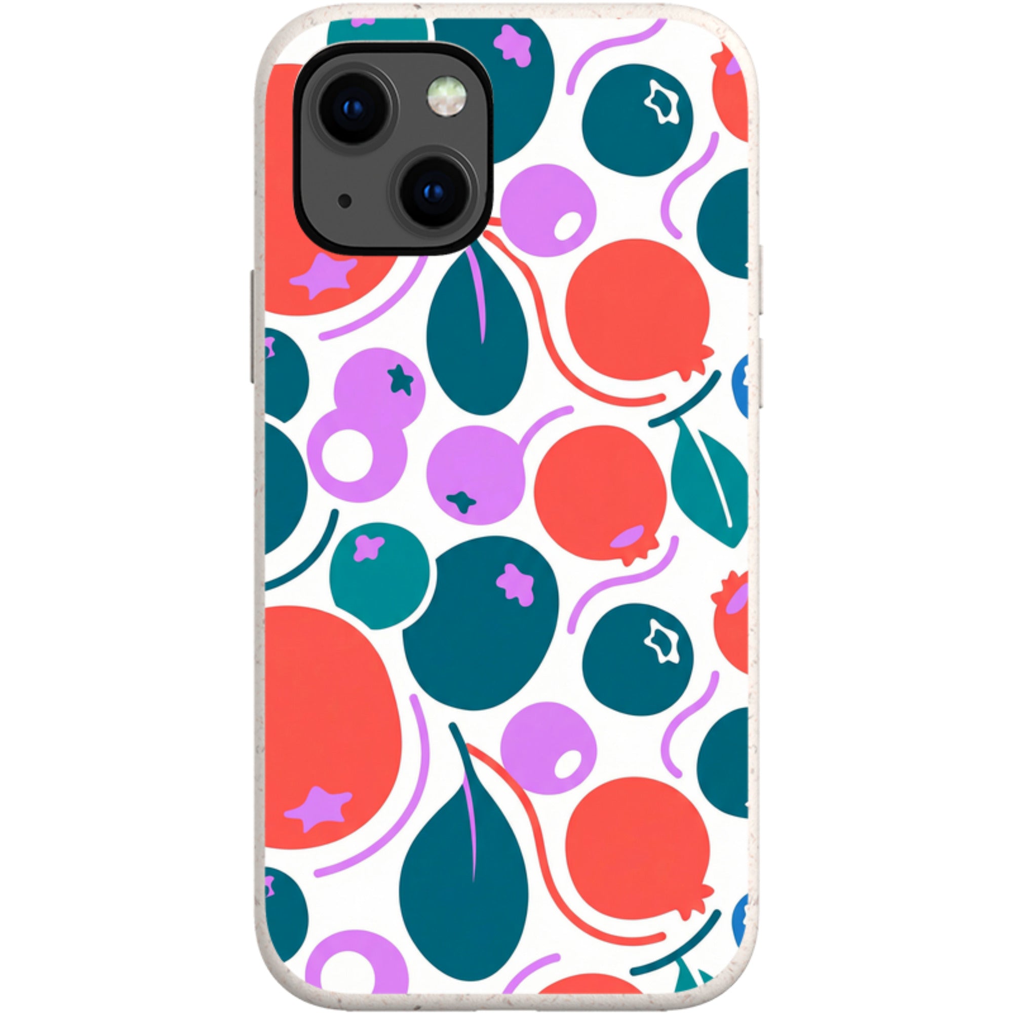 Berry Icon Remix by Salla Niemi — iPhone 13 iPhone Bio-degradable Case — Finnaij