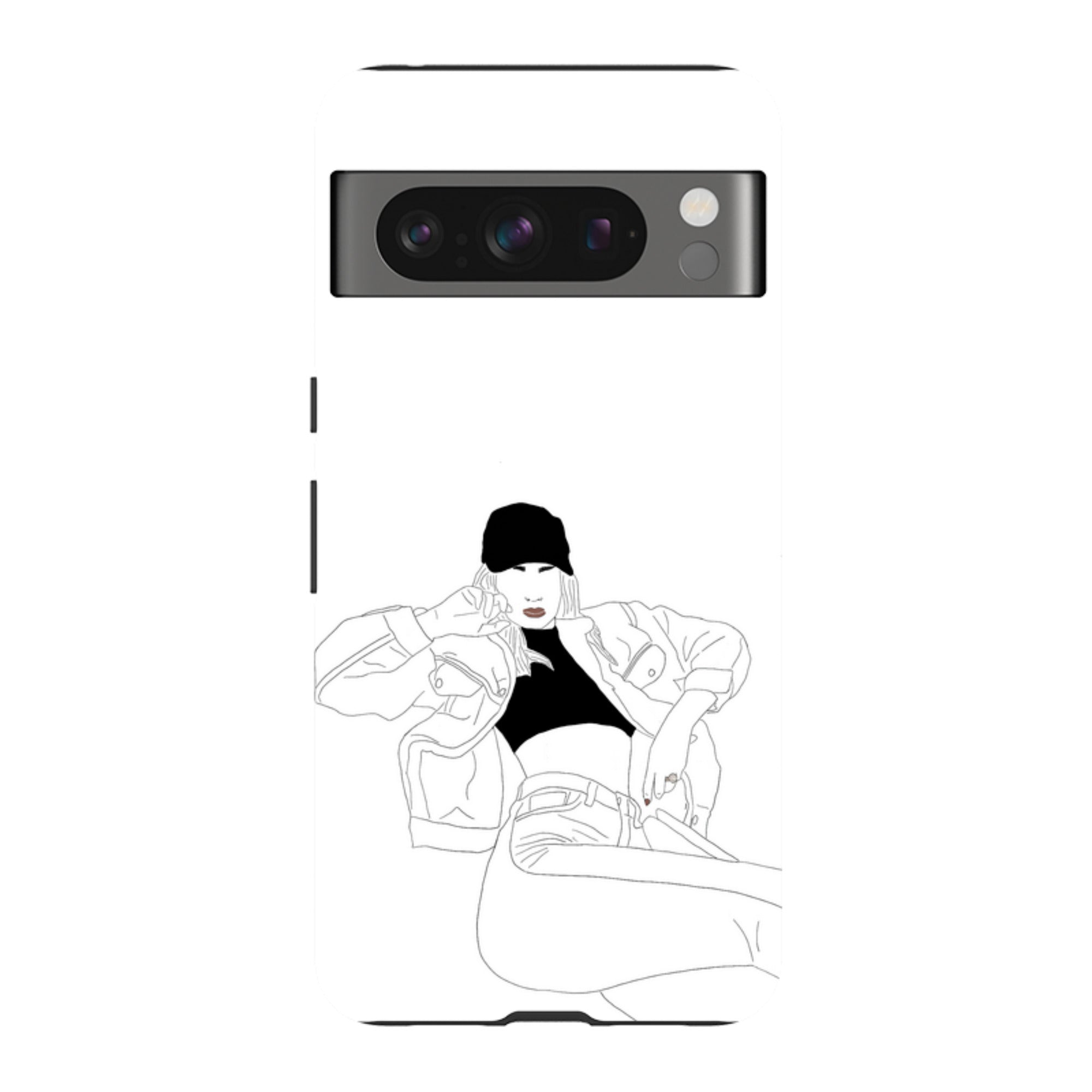 Black Cap by Keagan Haight — Google Tough Case — Finnaij