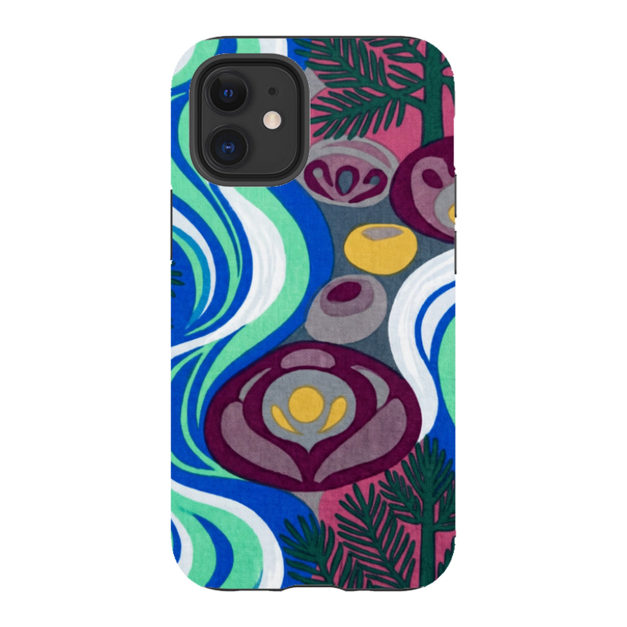 Sauna Bloom Motif by Aino Kallio - iPhone Tough Case