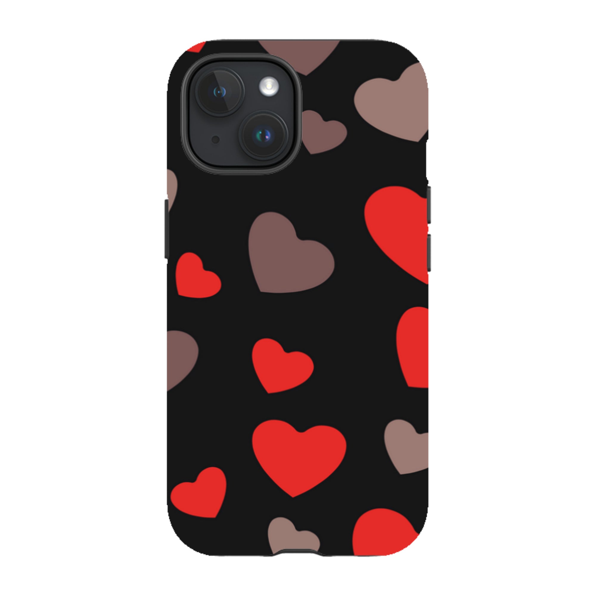Red Hearts — iPhone 15 Magsafe Tough Case — Finnaij