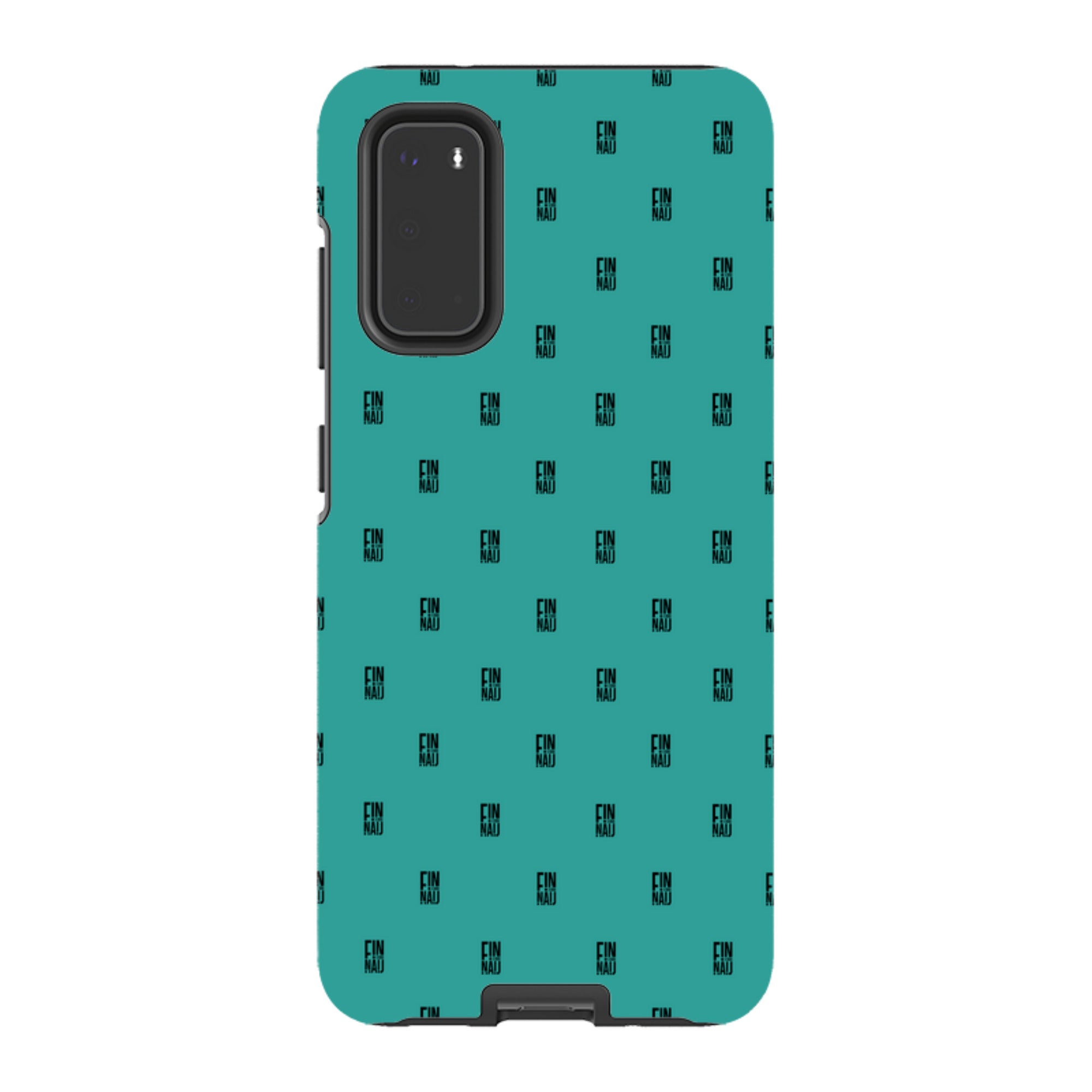 Monogram Teal - Samsung Tough Case