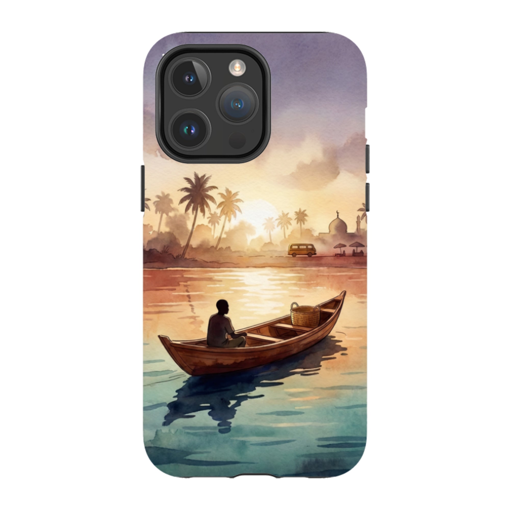 Lagoon Morning by Tobi Akinyemi - iPhone MagSafe Tough Case