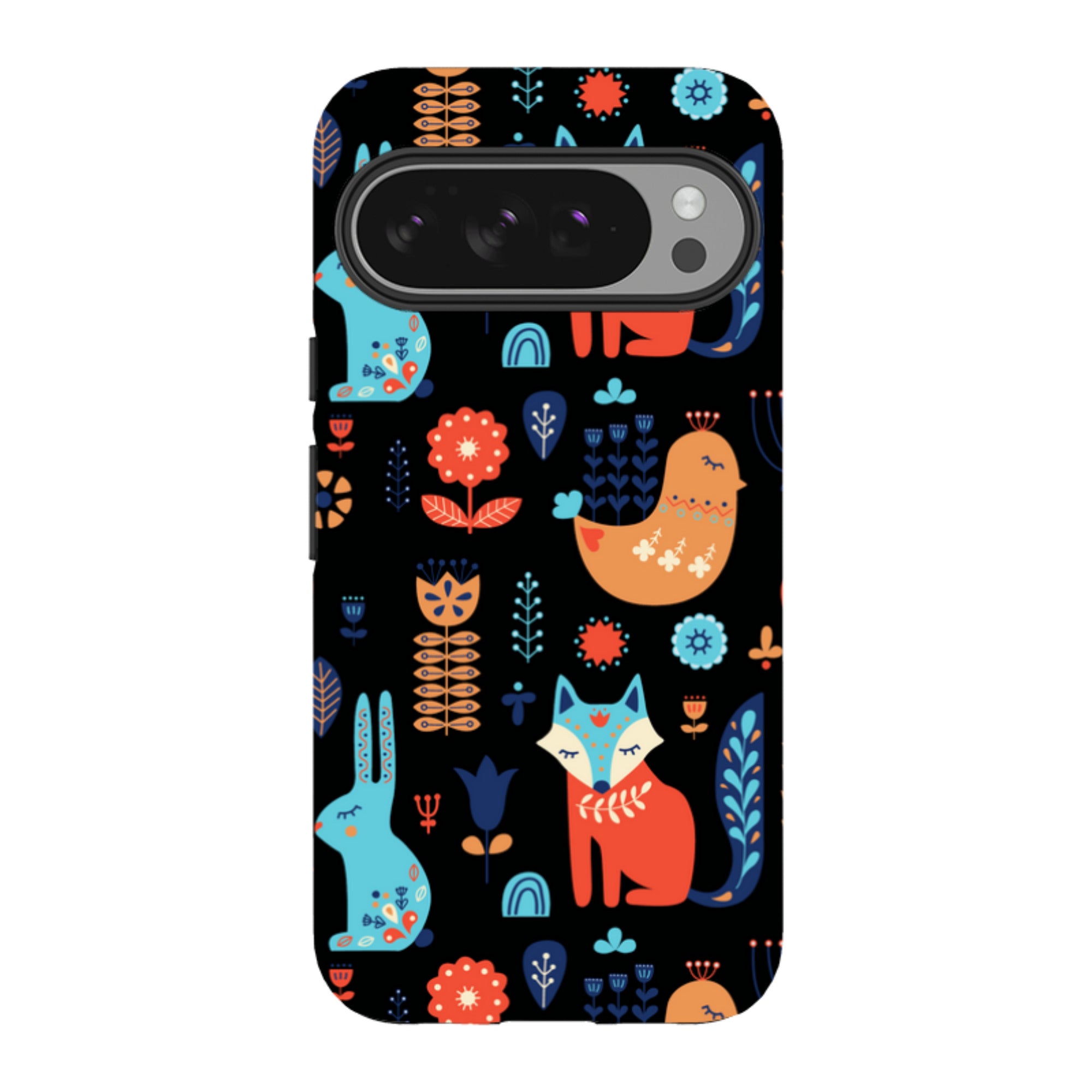 Nordic Ornament Black — Google Tough Case — Finnaij