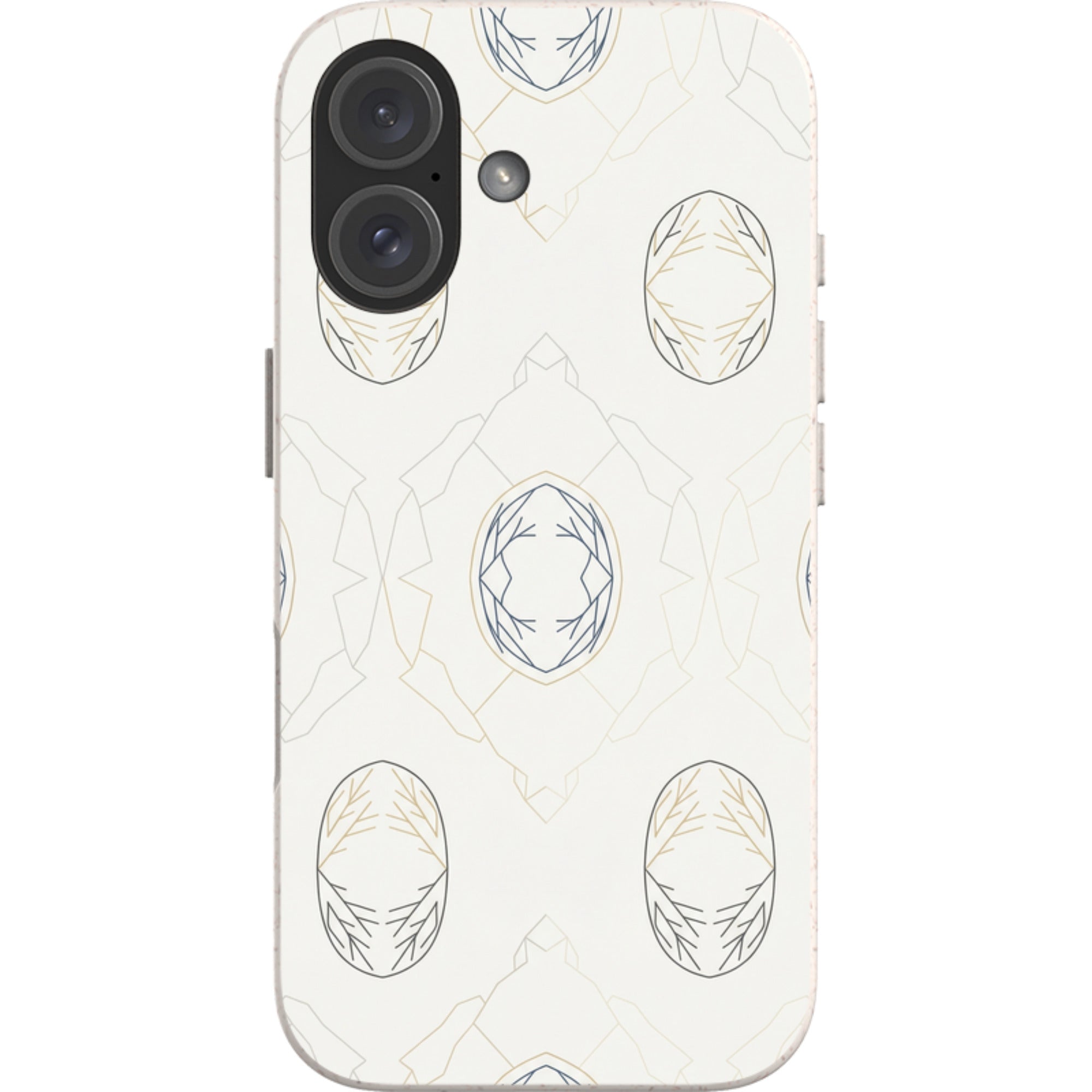 Frozen Lake Silence by Elsi Vaarala — iPhone 16 iPhone Bio-degradable Case — Finnaij
