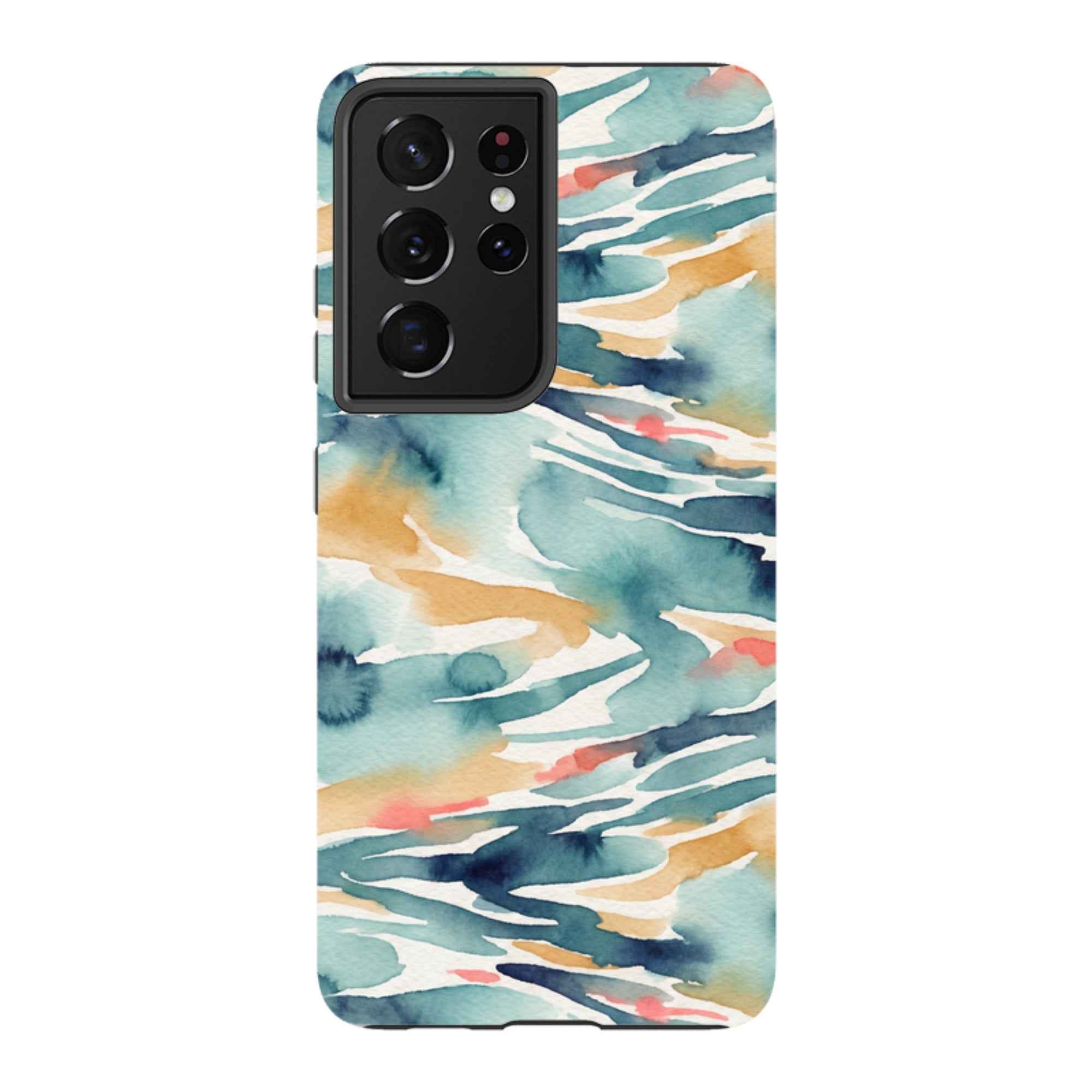 River Reflection Pattern Crop by Tobi Akinyemi - Samsung Tough Case
