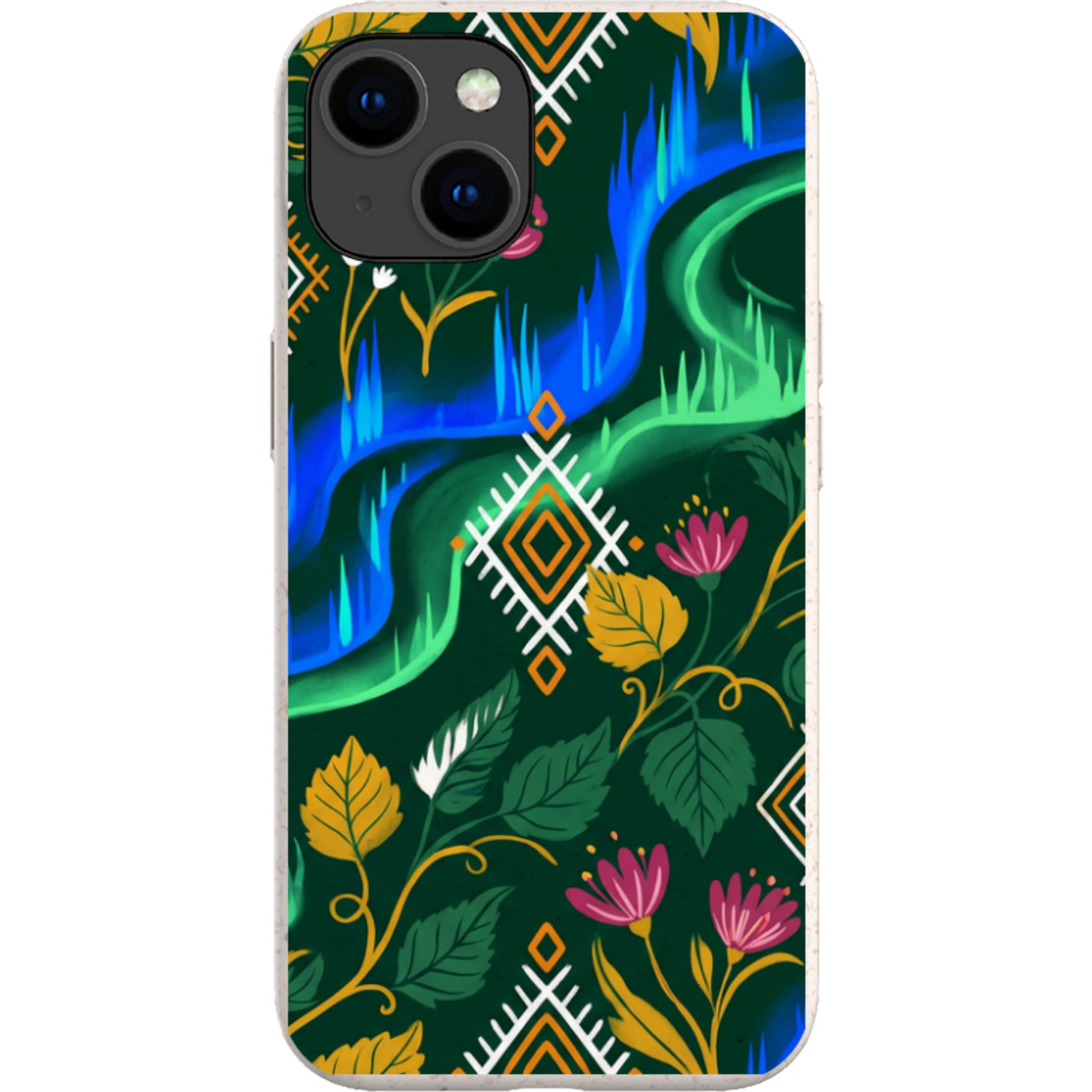 Aurora Birch Bloom by Aino Kallio — iPhone 14 iPhone Bio-degradable Case — Finnaij